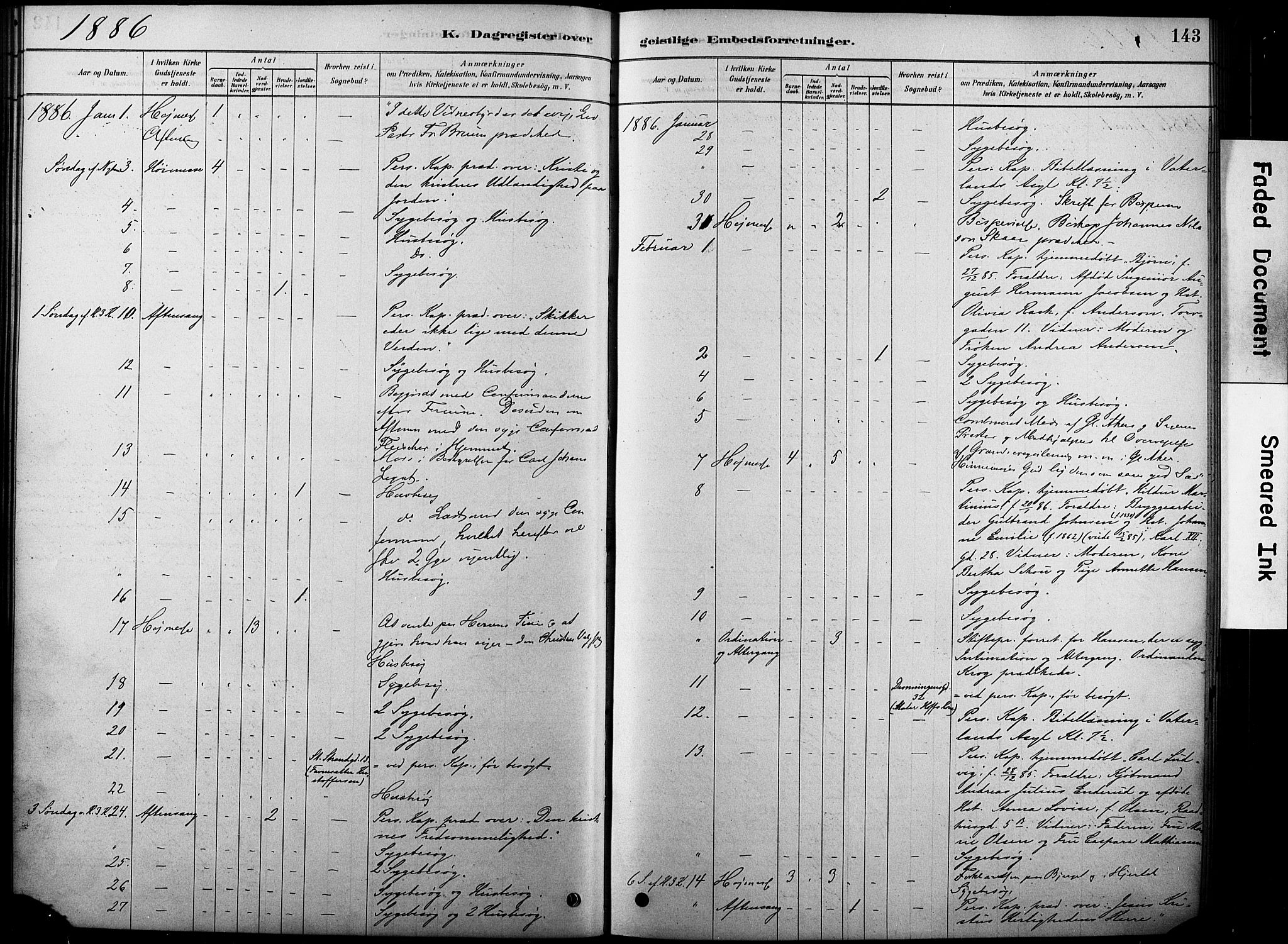 Oslo domkirke Kirkebøker, AV/SAO-A-10752/F/Fa/L0038: Parish register (official) no. 38, 1878-1921, p. 143