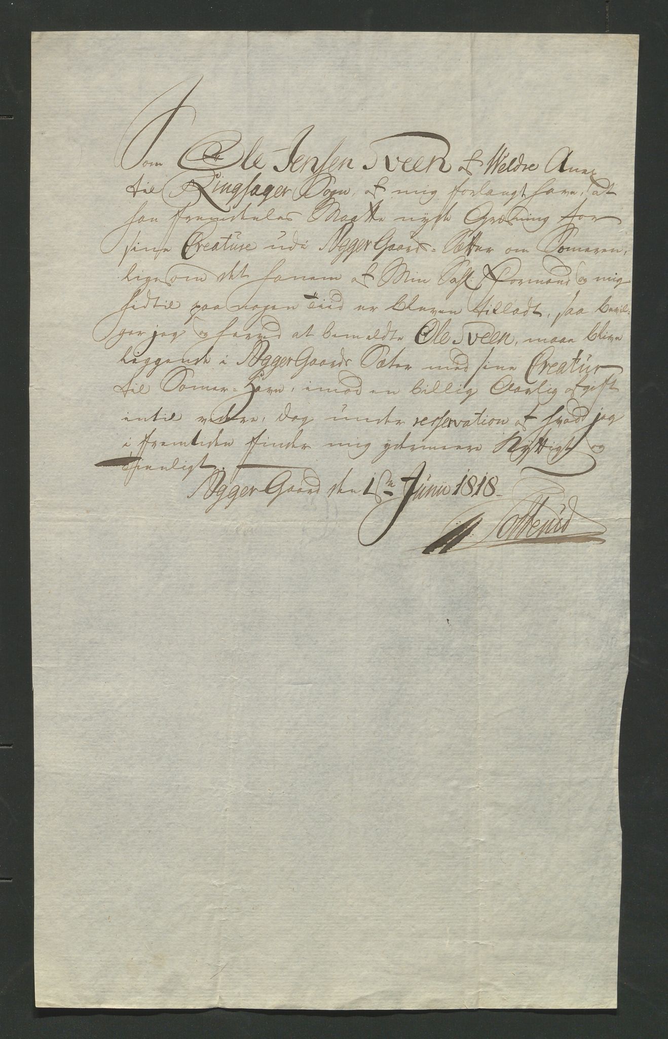 Åker i Vang, Hedmark, og familien Todderud, AV/SAH-ARK-010/F/Fa/L0002: Eiendomsdokumenter, 1739-1916, p. 97