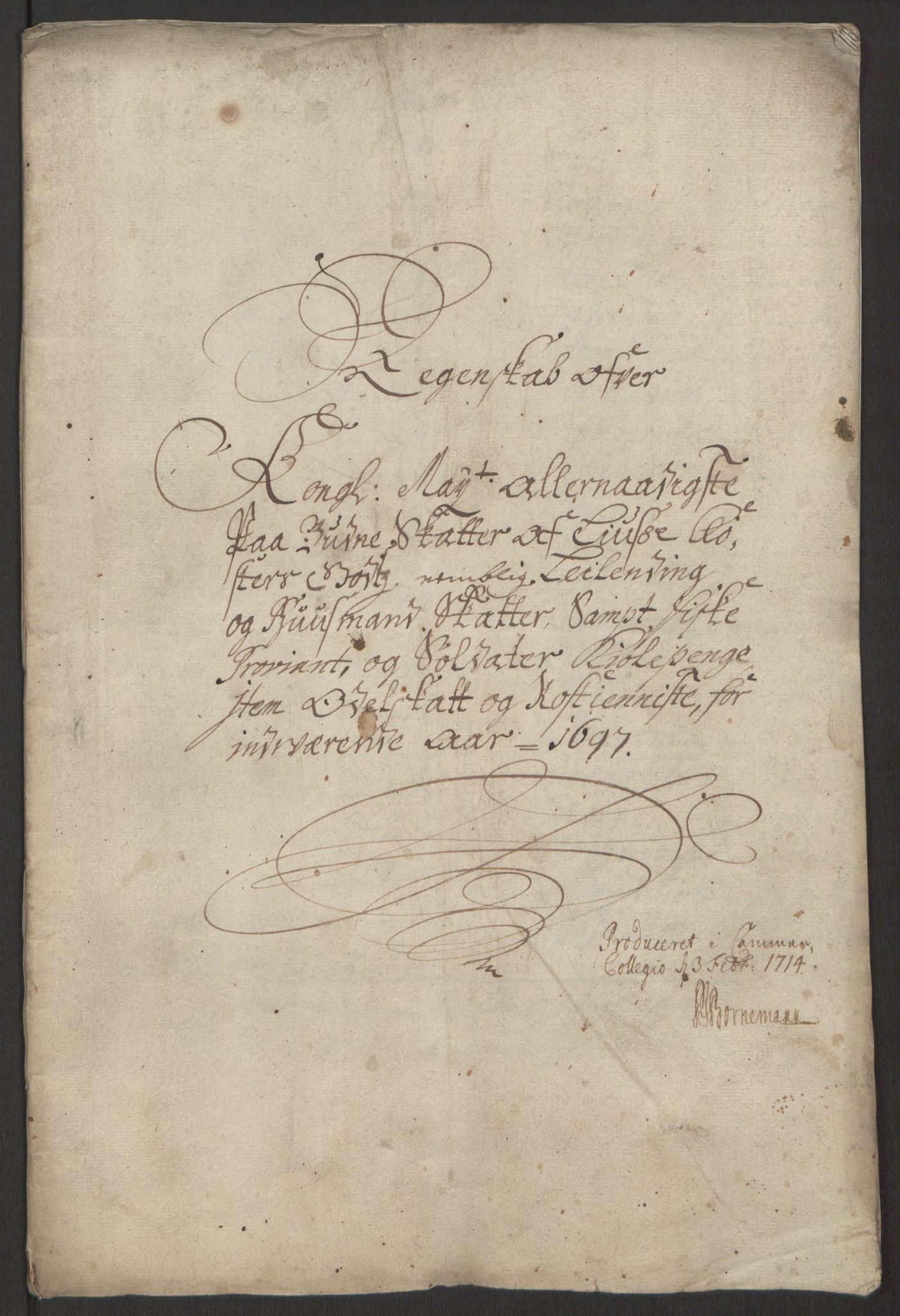 Rentekammeret inntil 1814, Reviderte regnskaper, Fogderegnskap, RA/EA-4092/R50/L3159: Fogderegnskap Lyse kloster, 1691-1709, p. 65