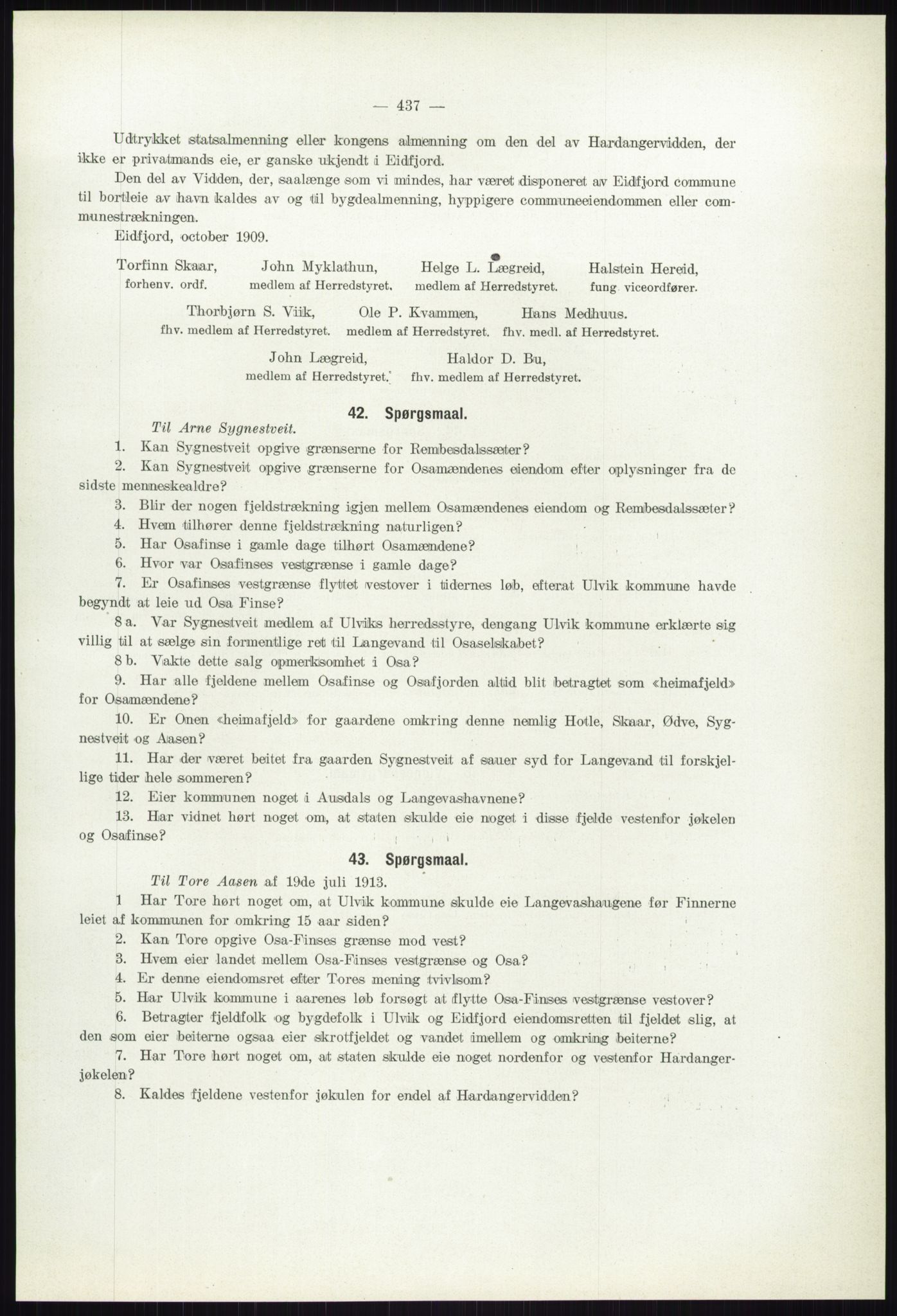 Høyfjellskommisjonen, AV/RA-S-1546/X/Xa/L0001: Nr. 1-33, 1909-1953, p. 459