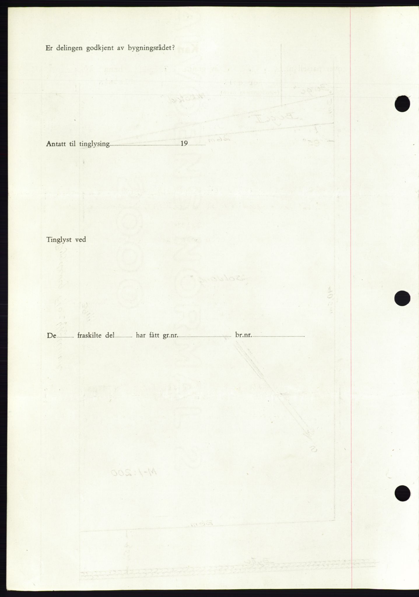 Søre Sunnmøre sorenskriveri, AV/SAT-A-4122/1/2/2C/L0077: Mortgage book no. 3A, 1945-1946, Diary no: : 281/1945