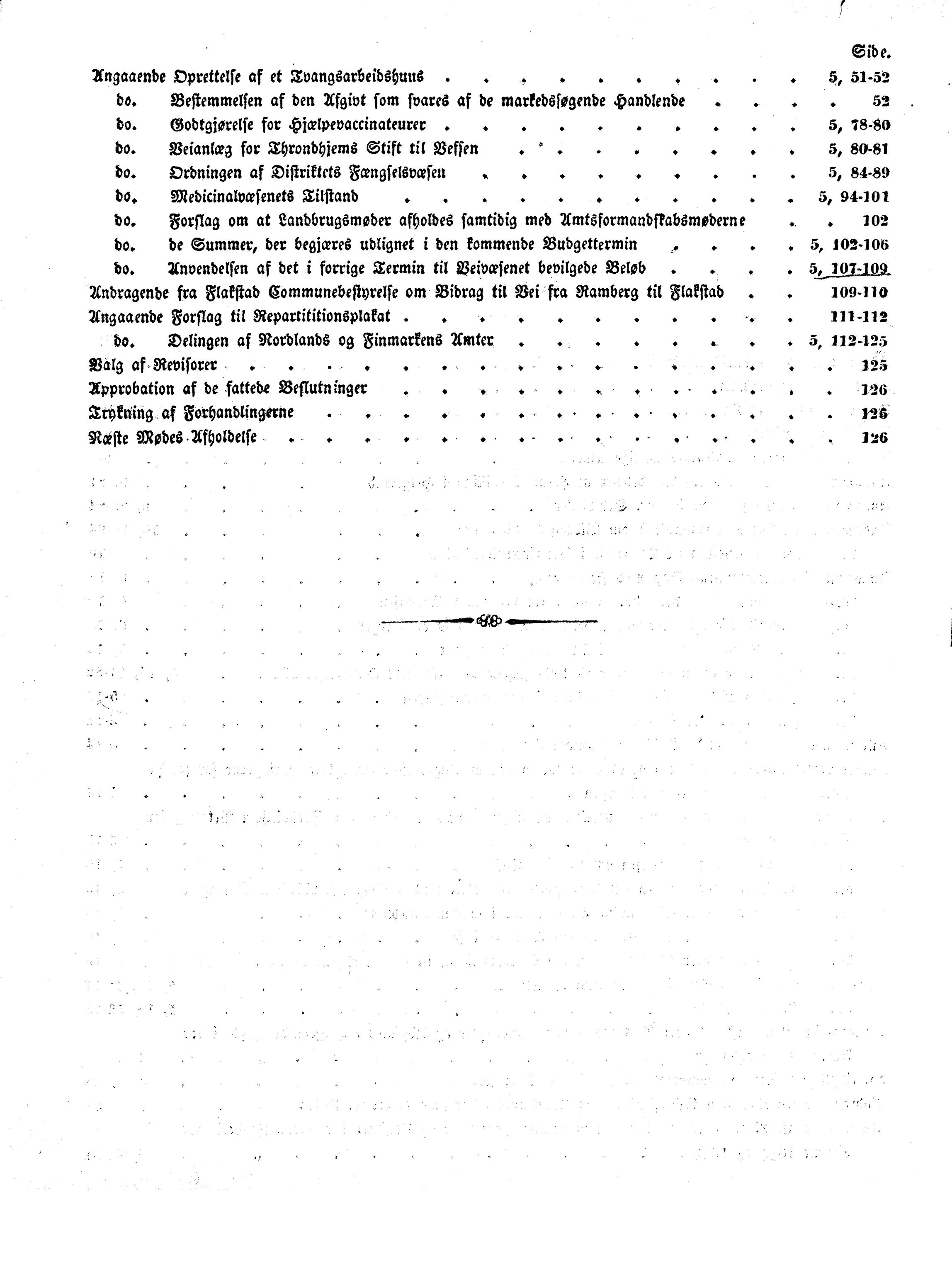 Nordland Fylkeskommune. Fylkestinget, AIN/NFK-17/176/A/Ac/L0003: Fylkestingsforhandlinger 1850-1860, 1850-1860