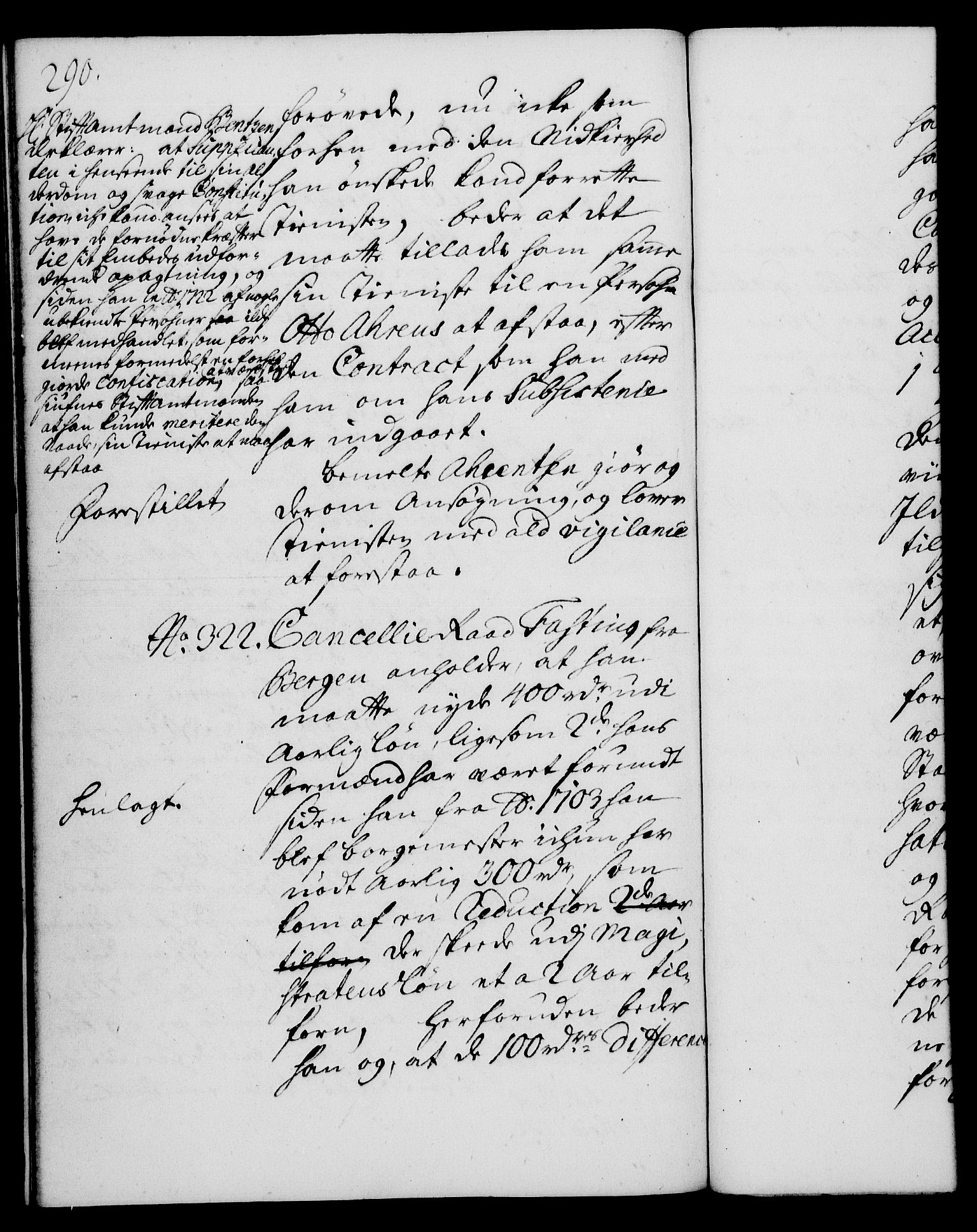 Rentekammeret, Kammerkanselliet, RA/EA-3111/G/Gh/Gha/L0014: Norsk ekstraktmemorialprotokoll. Merket RK 53.59, 1731-1732, p. 290