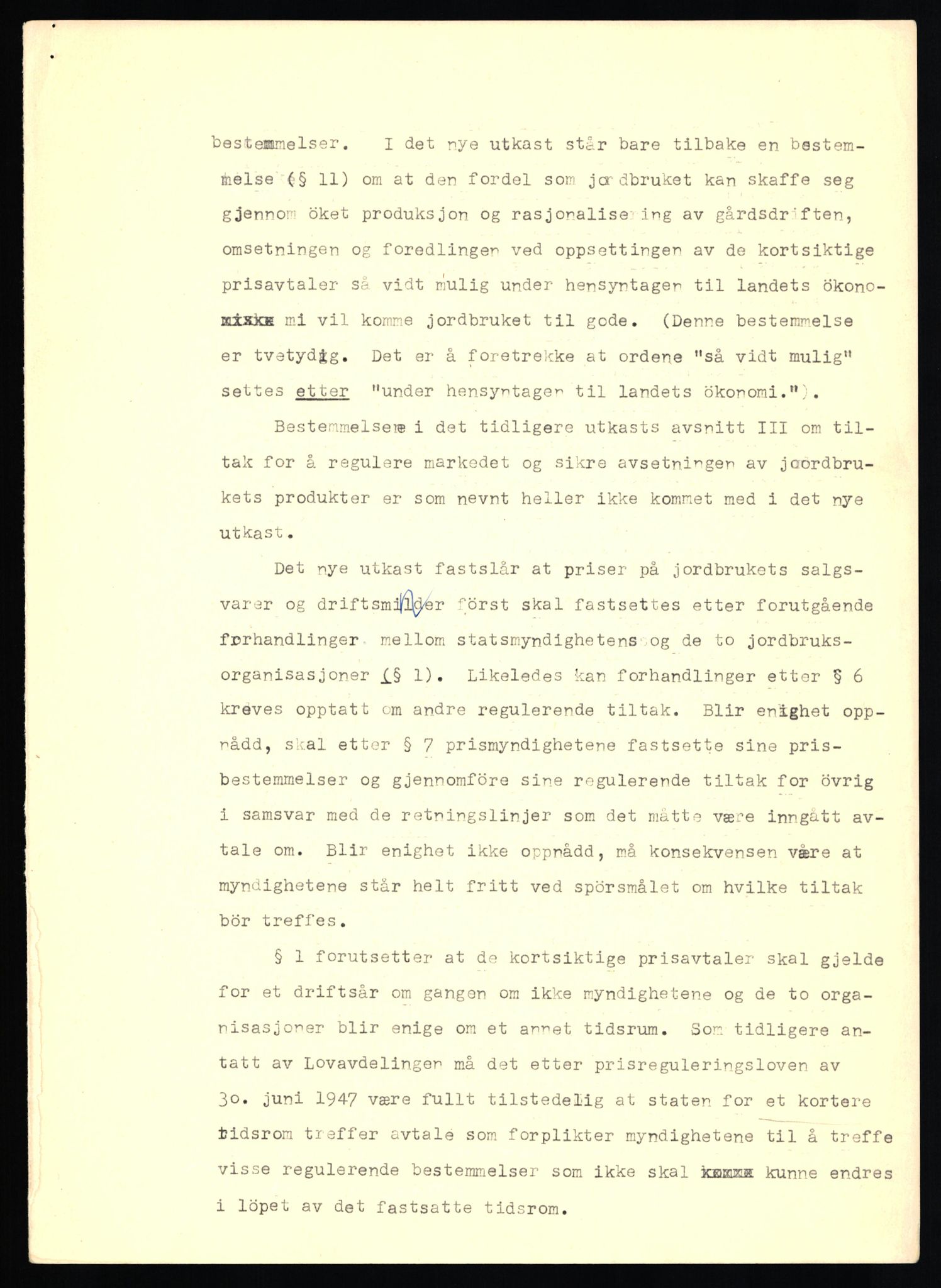 Justisdepartementet, Lovavdelingen, AV/RA-S-3212/D/Dc/L0024/0001: Grunnloven / Grunnlovens forståelse. 2 mapper, 1950