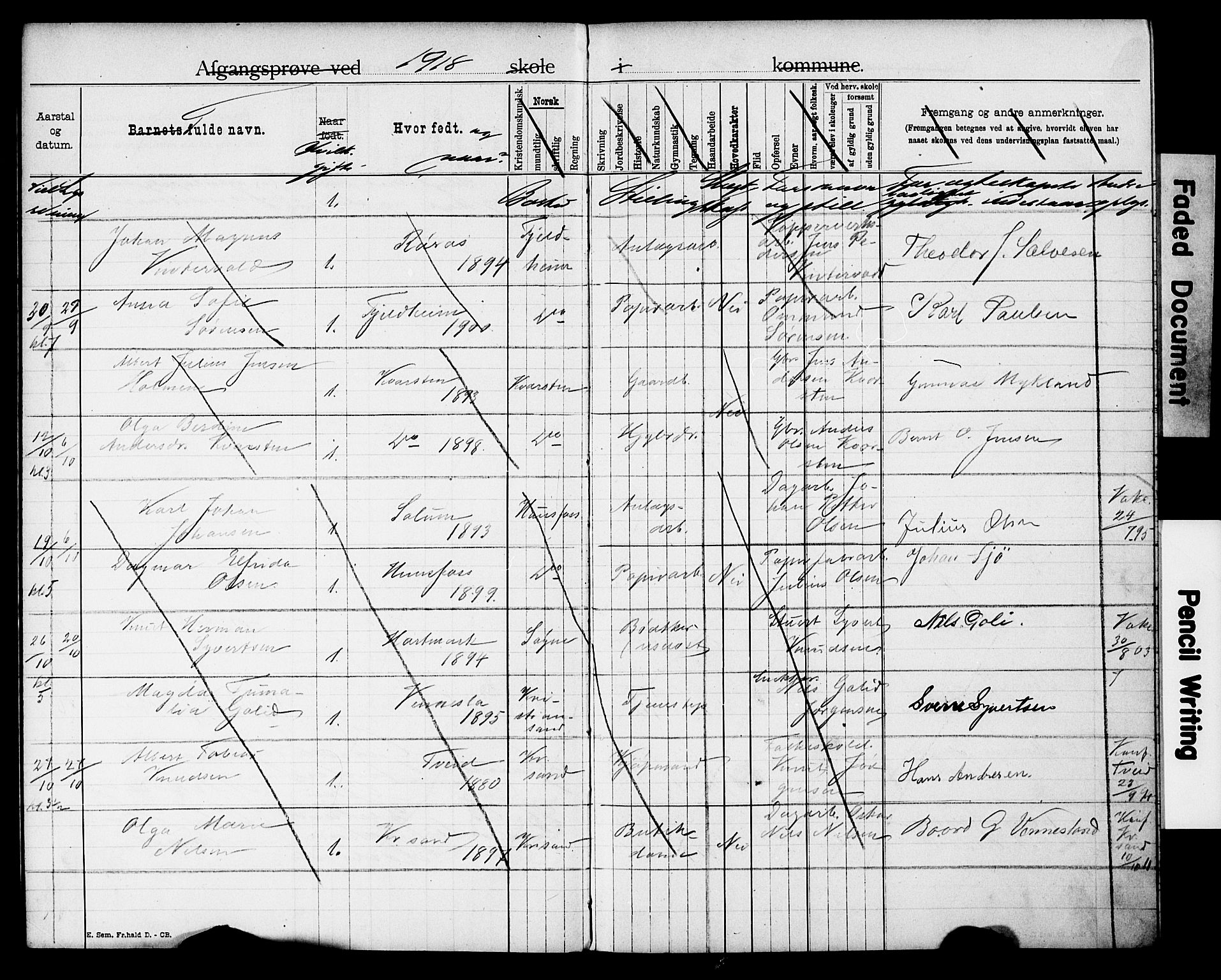 Vennesla sokneprestkontor, AV/SAK-1111-0045/J/L0032/0005: Banns register no. II 5 3, 1917-1919, p. 6