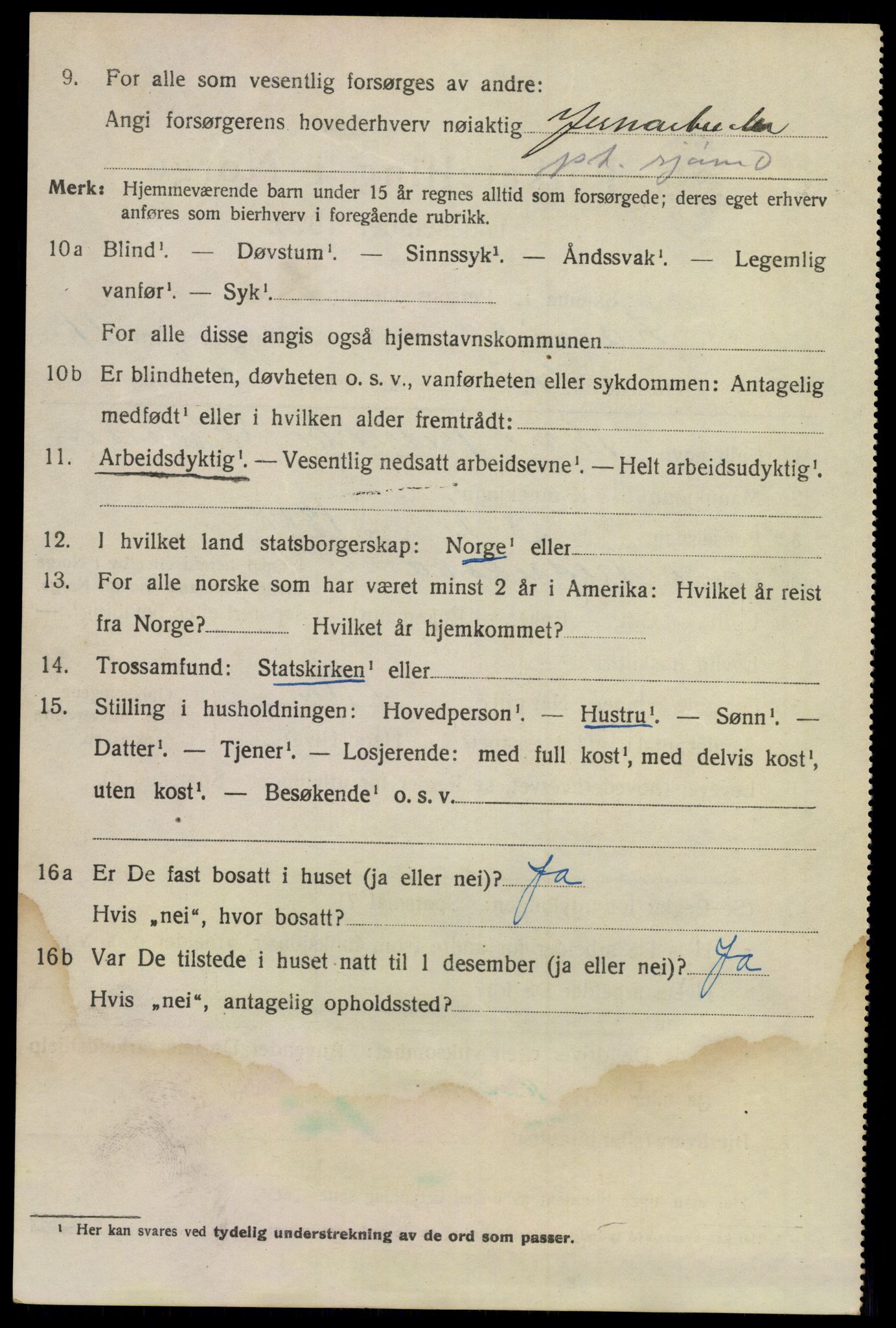 SAKO, 1920 census for Larvik, 1920, p. 29279