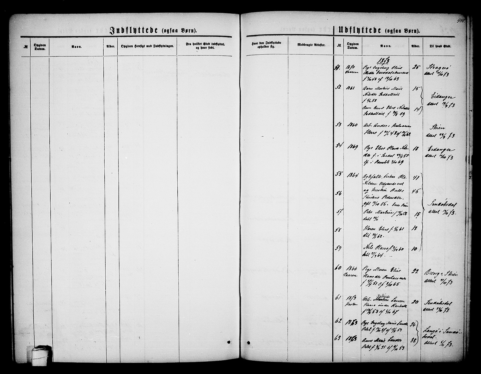 Bamble kirkebøker, AV/SAKO-A-253/G/Ga/L0006: Parish register (copy) no. I 6, 1860-1876, p. 404