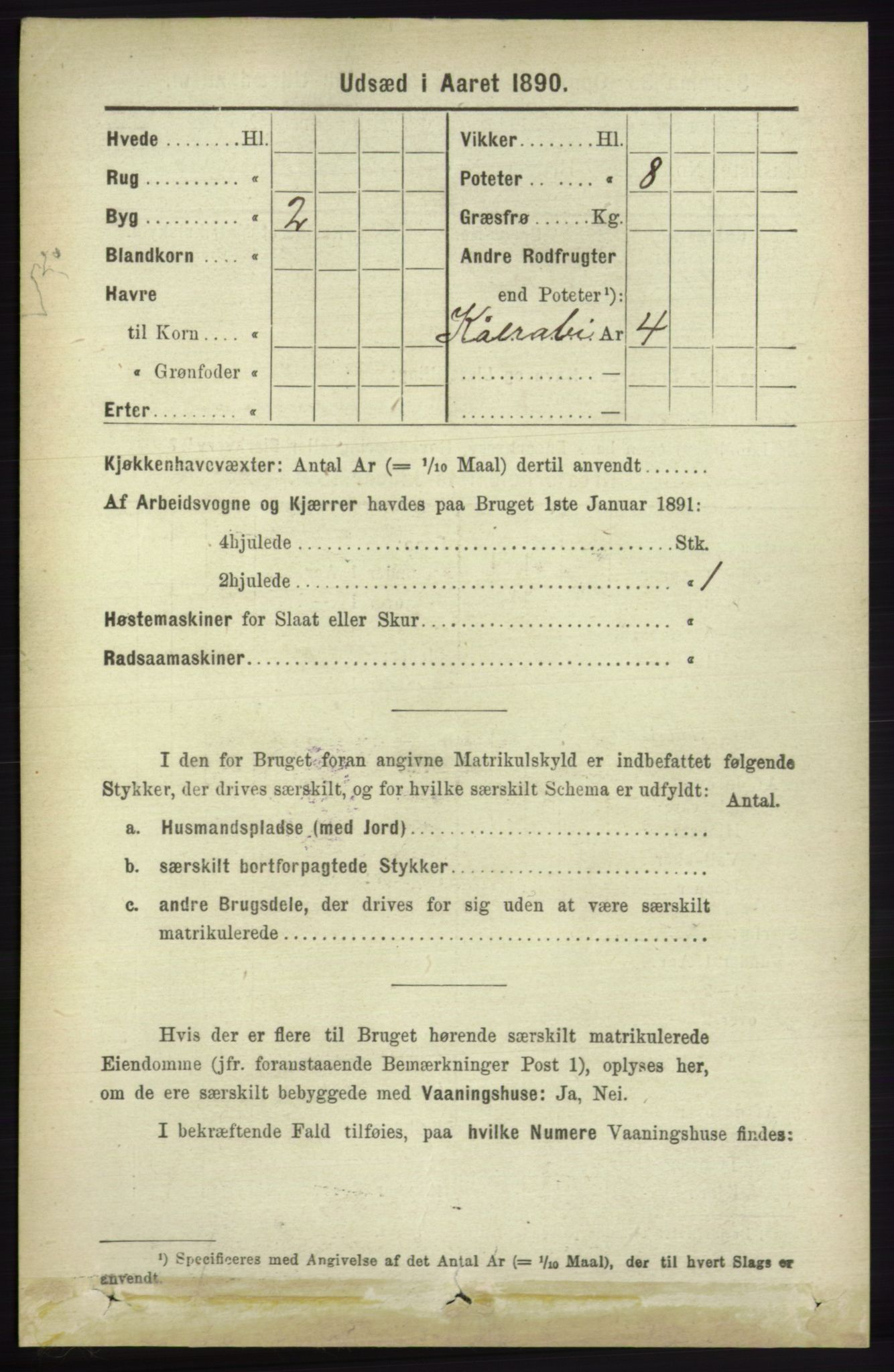 RA, 1891 census for 1230 Ullensvang, 1891, p. 7331