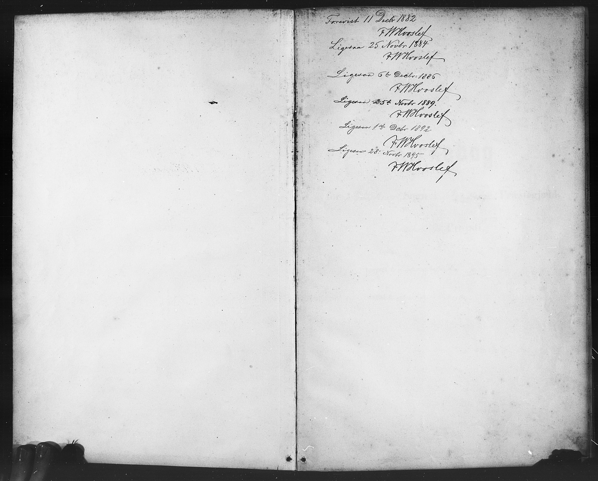 Nykirken Sokneprestembete, AV/SAB-A-77101/H/Haa/L0044: Parish register (official) no. E 4, 1882-1898