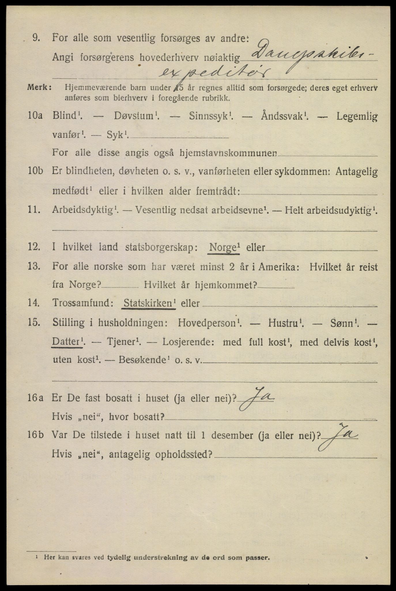 SAKO, 1920 census for Sandefjord, 1920, p. 12047