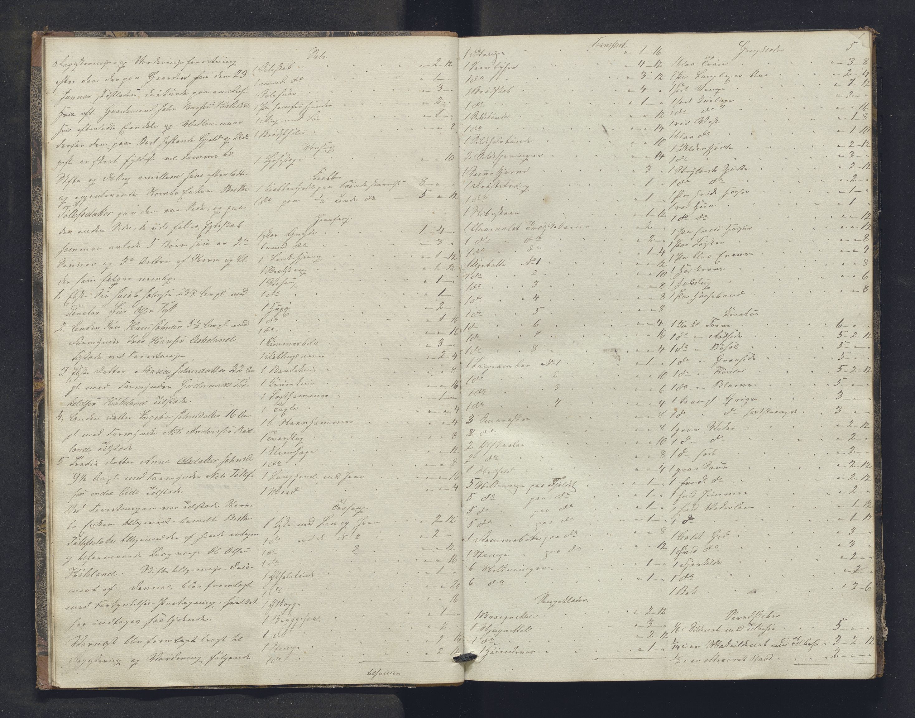 Nordhordland sorenskrivar, AV/SAB-A-2901/1/H/Hb/L0006: Registreringsprotokollar, 1850-1852, p. 5