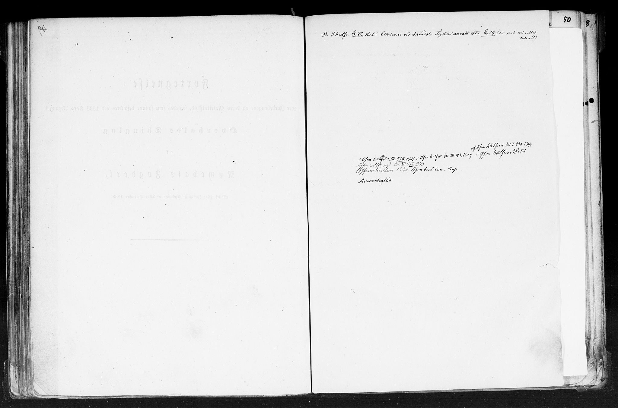 Rygh, RA/PA-0034/F/Fb/L0015/0001: Matrikkelen for 1838 / Matrikkelen for 1838 - Nordre Trondhjems amt (Nord-Trøndelag fylke), 1838, p. 49b