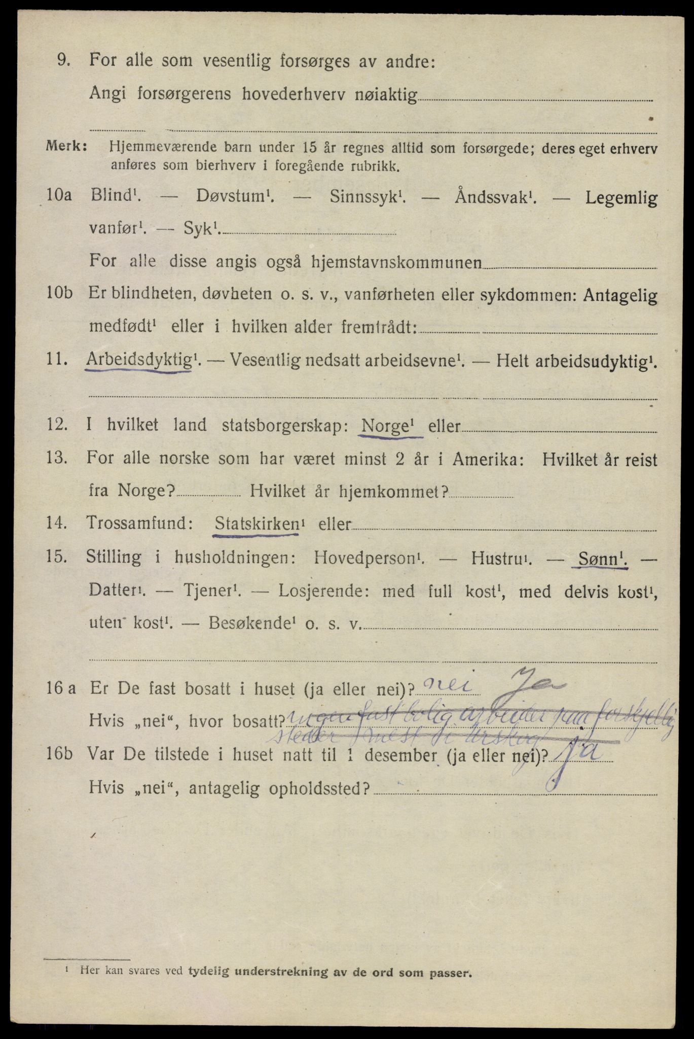 SAO, 1920 census for Bærum, 1920, p. 9731