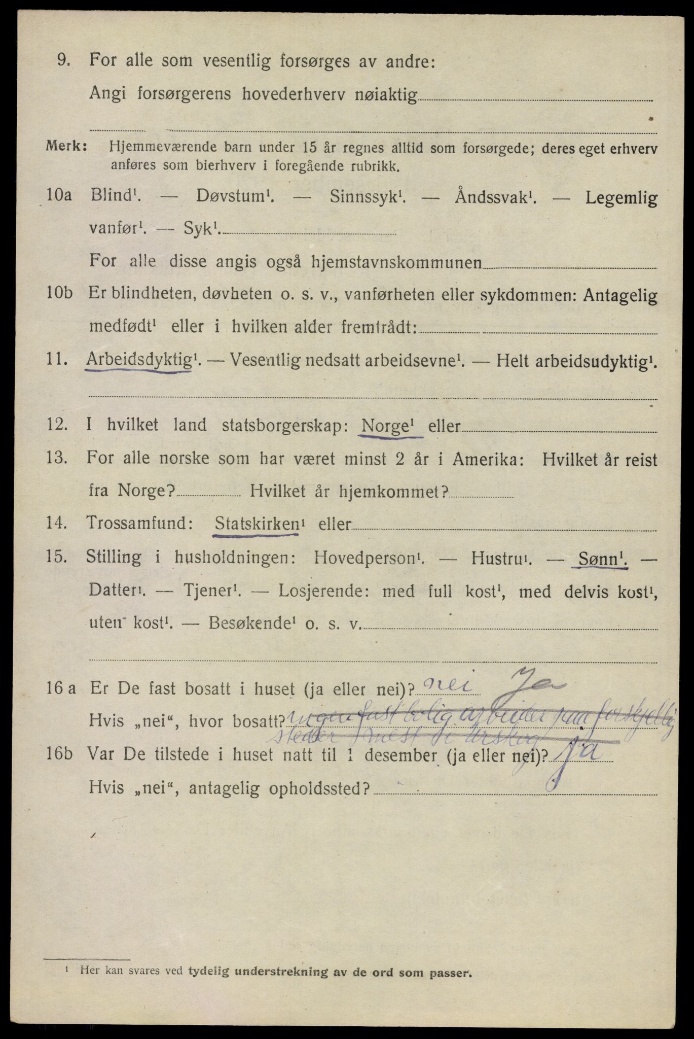 SAO, 1920 census for Bærum, 1920, p. 9731