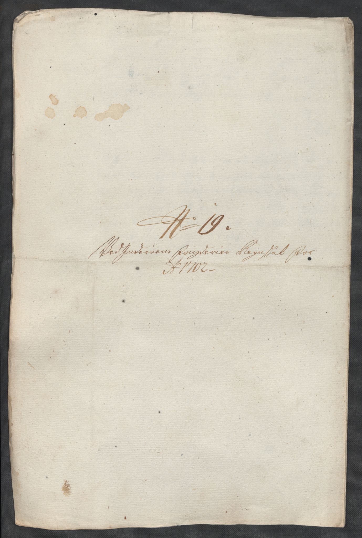 Rentekammeret inntil 1814, Reviderte regnskaper, Fogderegnskap, RA/EA-4092/R63/L4312: Fogderegnskap Inderøy, 1701-1702, p. 425