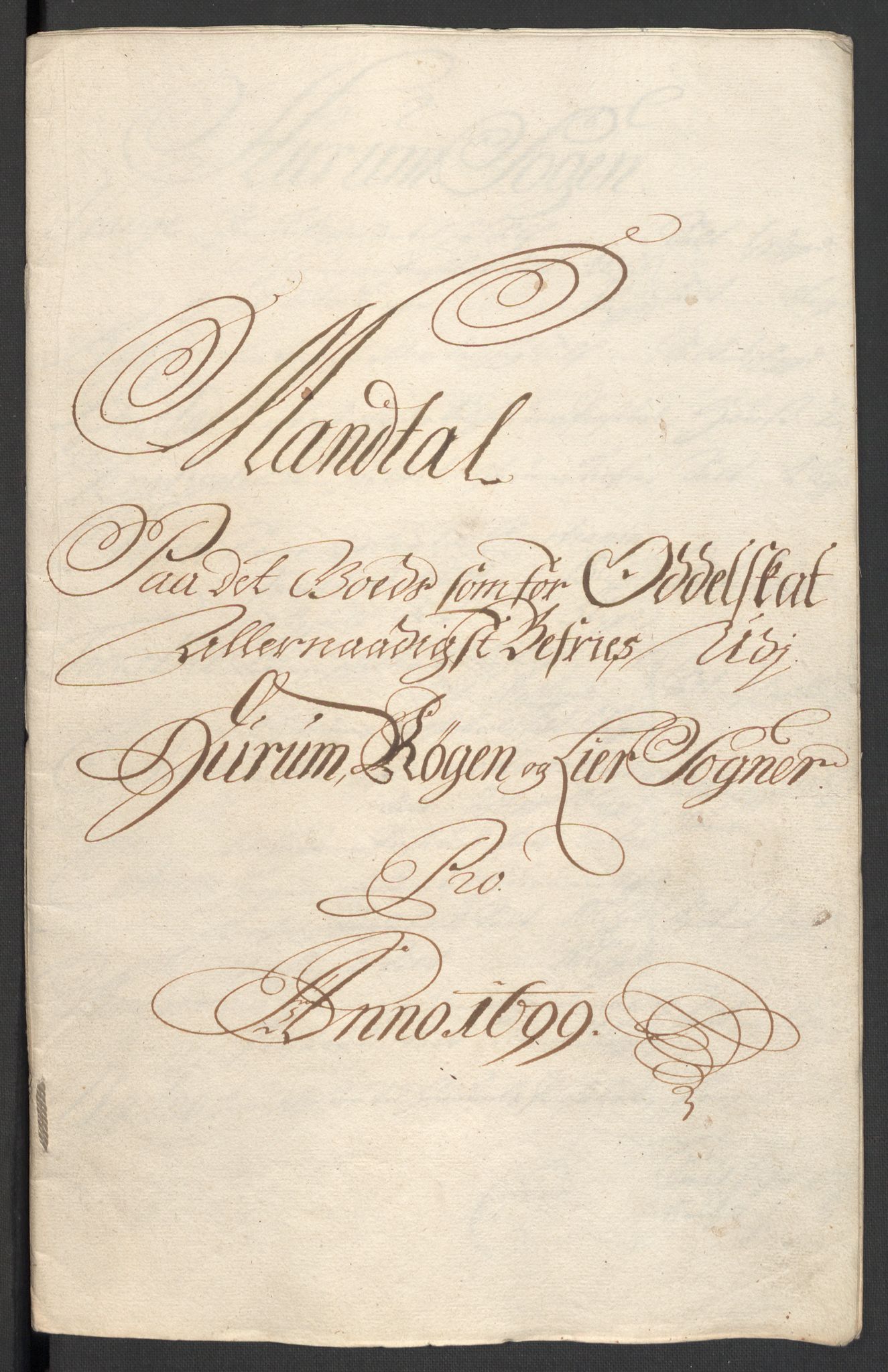 Rentekammeret inntil 1814, Reviderte regnskaper, Fogderegnskap, RA/EA-4092/R30/L1696: Fogderegnskap Hurum, Røyken, Eiker og Lier, 1698-1699, p. 347