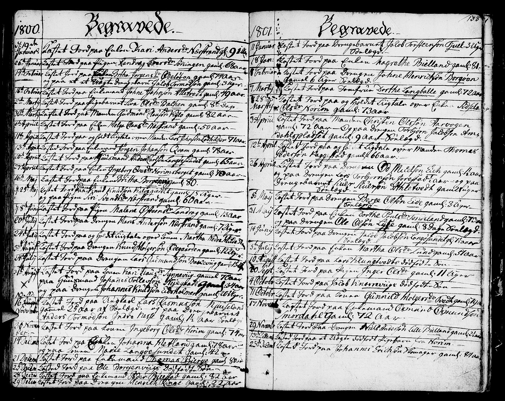 Nedstrand sokneprestkontor, SAST/A-101841/01/IV: Parish register (official) no. A 5, 1795-1816, p. 133