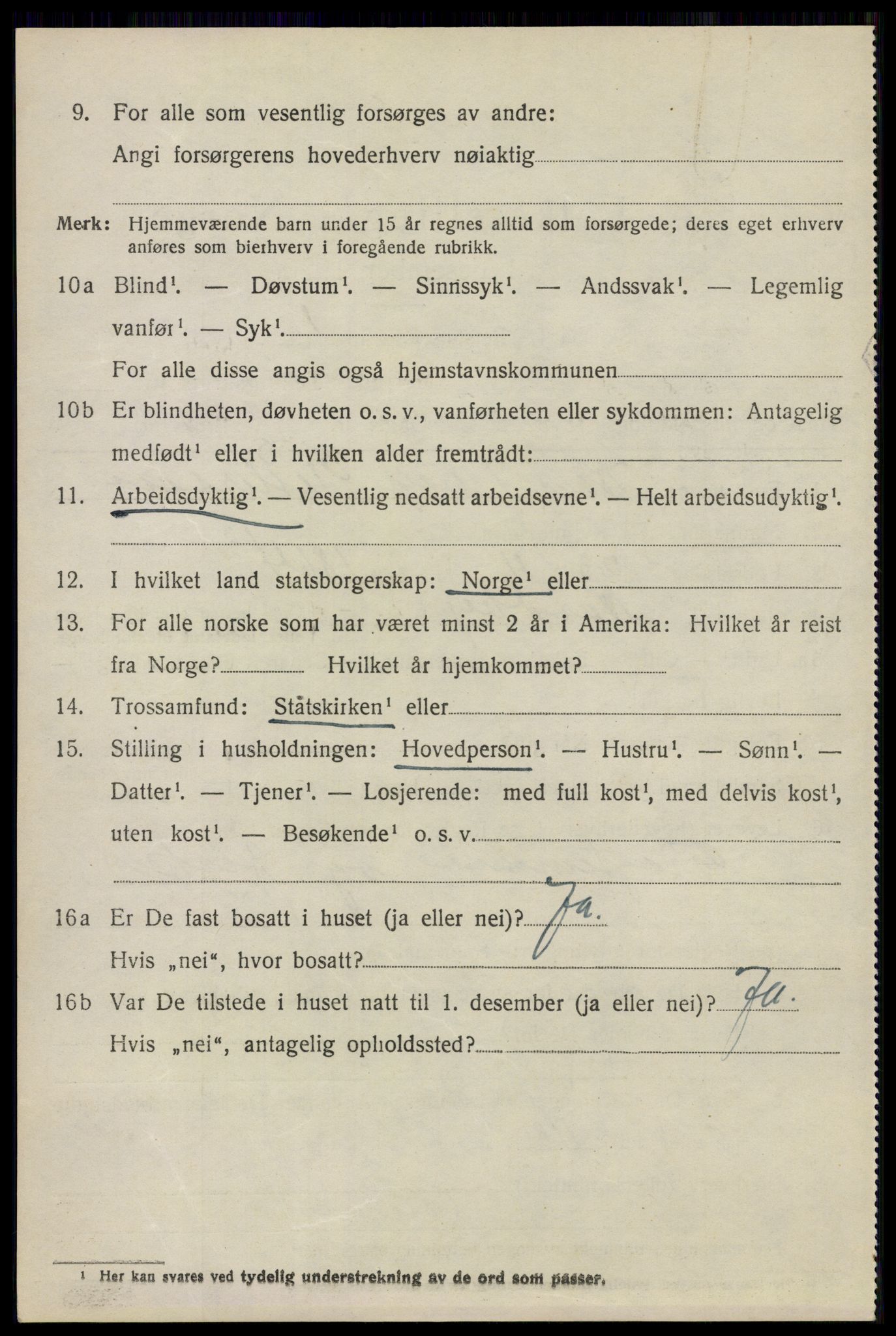 SAO, 1920 census for Oppegård, 1920, p. 1836