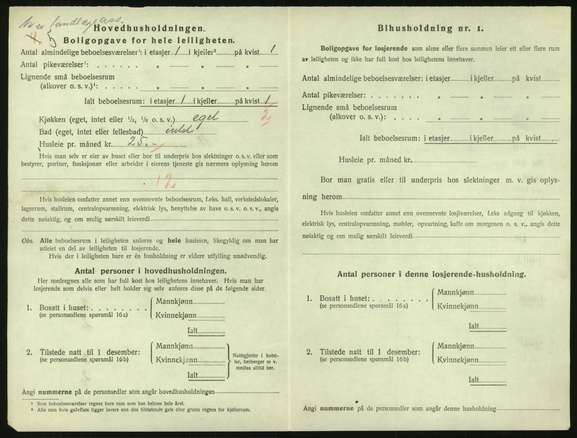 SAK, 1920 census for Grimstad, 1920, p. 1978