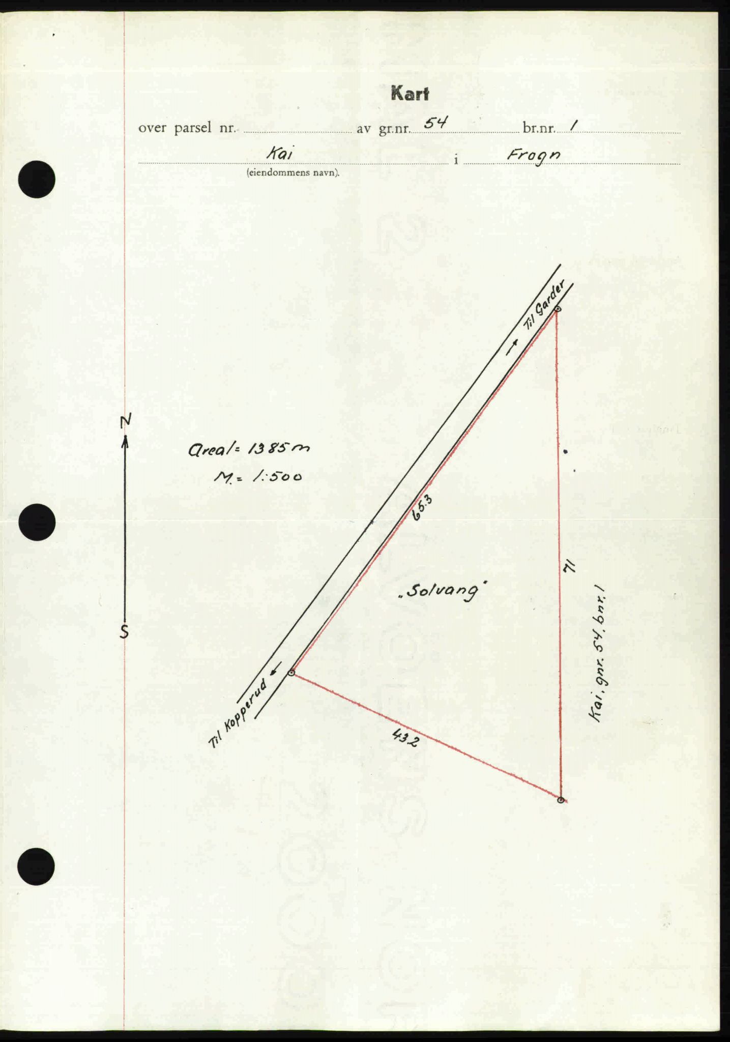 Follo sorenskriveri, SAO/A-10274/G/Ga/Gaa/L0085: Mortgage book no. I 85, 1948-1948, Diary no: : 3176/1948