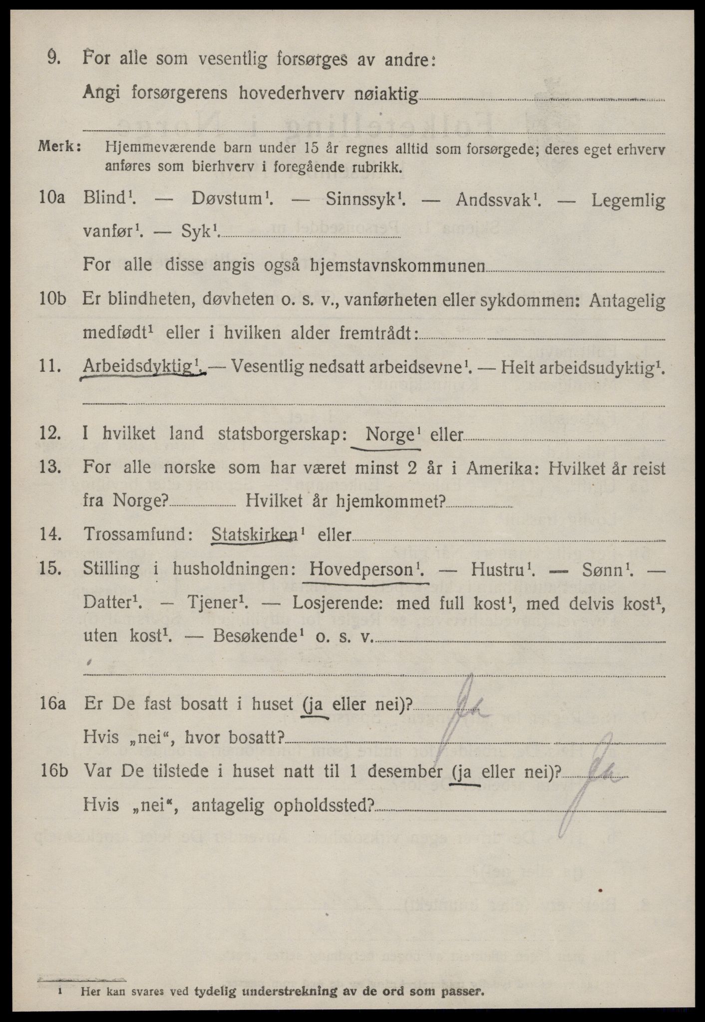 SAT, 1920 census for Vigra, 1920, p. 1663