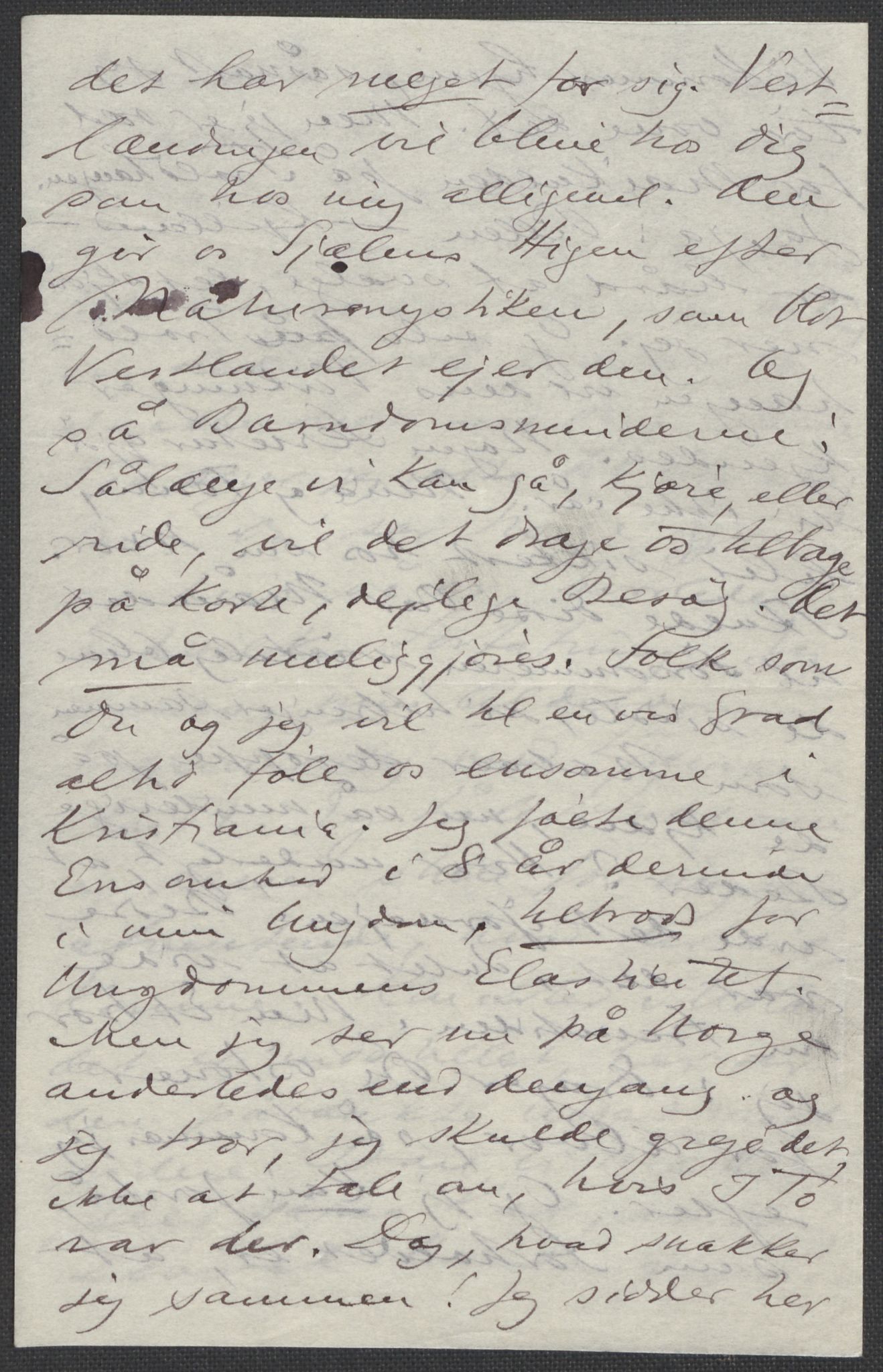 Beyer, Frants, AV/RA-PA-0132/F/L0001: Brev fra Edvard Grieg til Frantz Beyer og "En del optegnelser som kan tjene til kommentar til brevene" av Marie Beyer, 1872-1907, p. 616