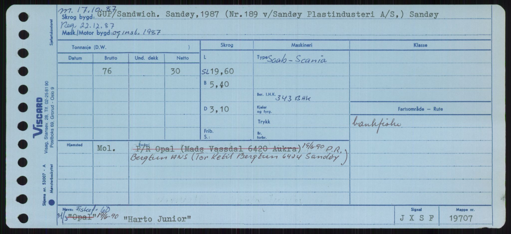 Sjøfartsdirektoratet med forløpere, Skipsmålingen, AV/RA-S-1627/H/Ha/L0002/0002: Fartøy, Eik-Hill / Fartøy, G-Hill, p. 529