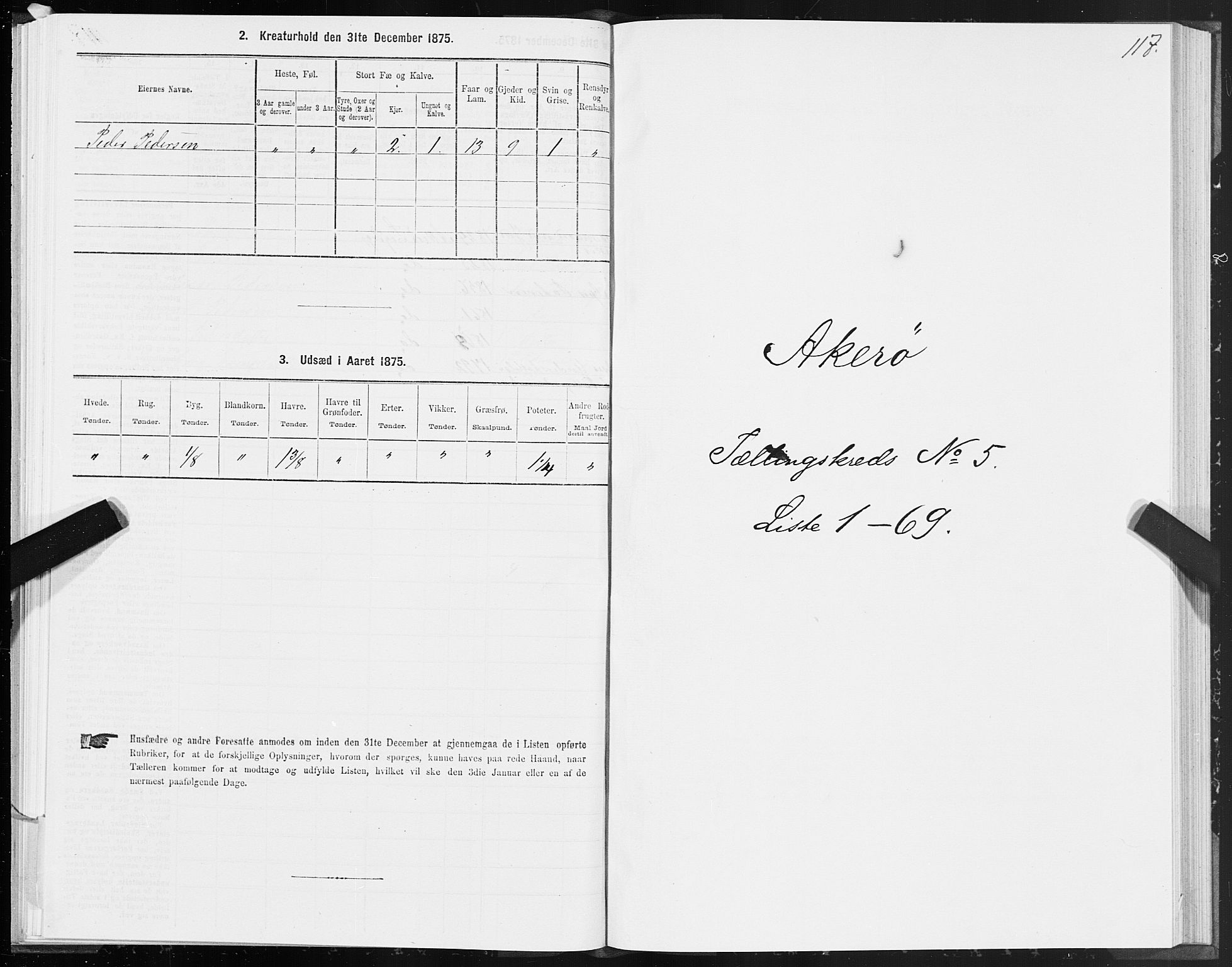 SAT, 1875 census for 1545P Aukra, 1875, p. 2117