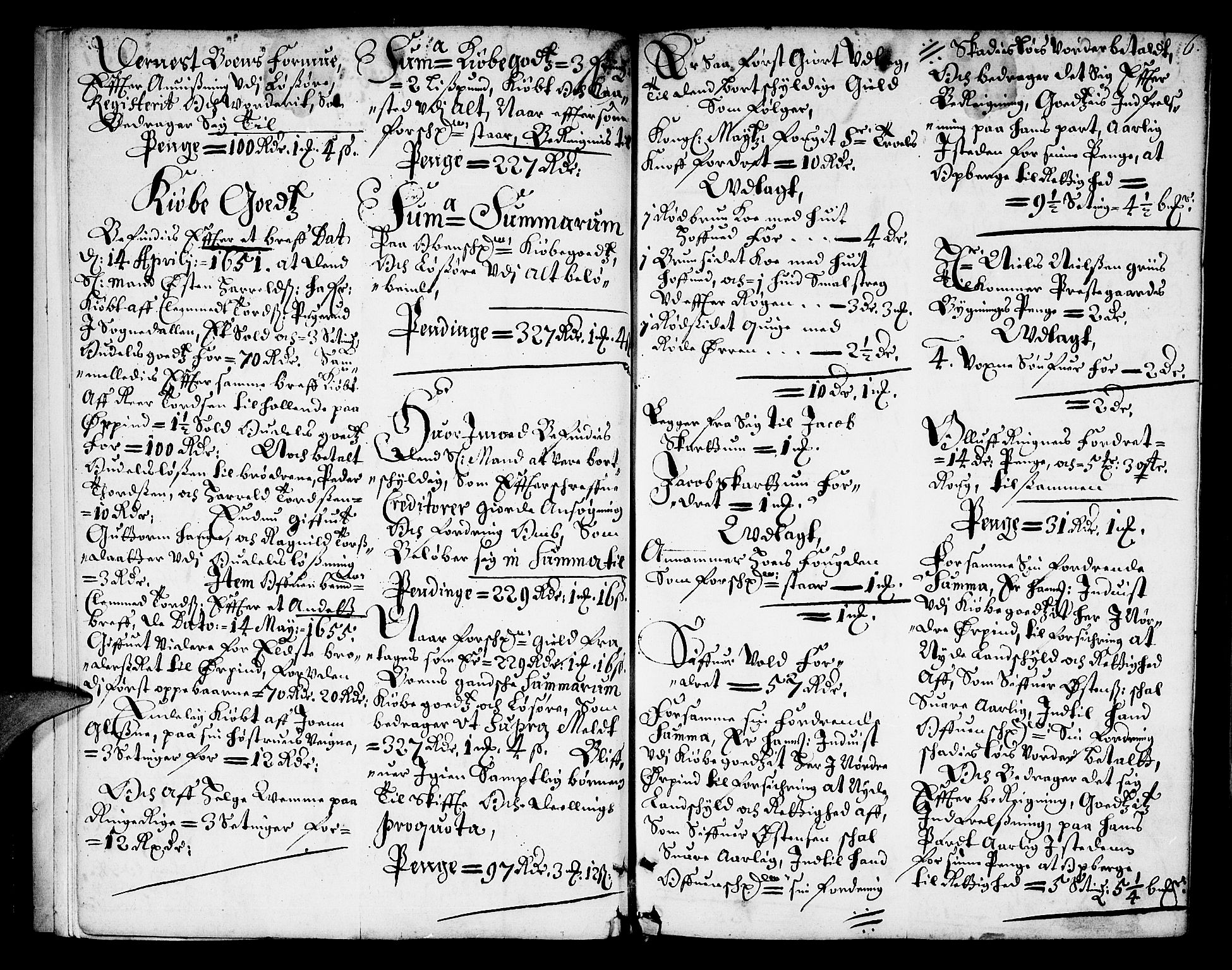 Eiker, Modum og Sigdal sorenskriveri, AV/SAKO-A-123/H/Hb/Hba/L0001: Skifteprotokoll, 1676-1688, p. 5b-6a