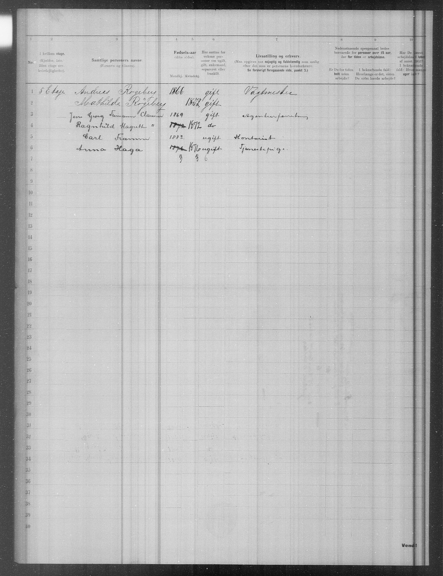 OBA, Municipal Census 1902 for Kristiania, 1902, p. 19179
