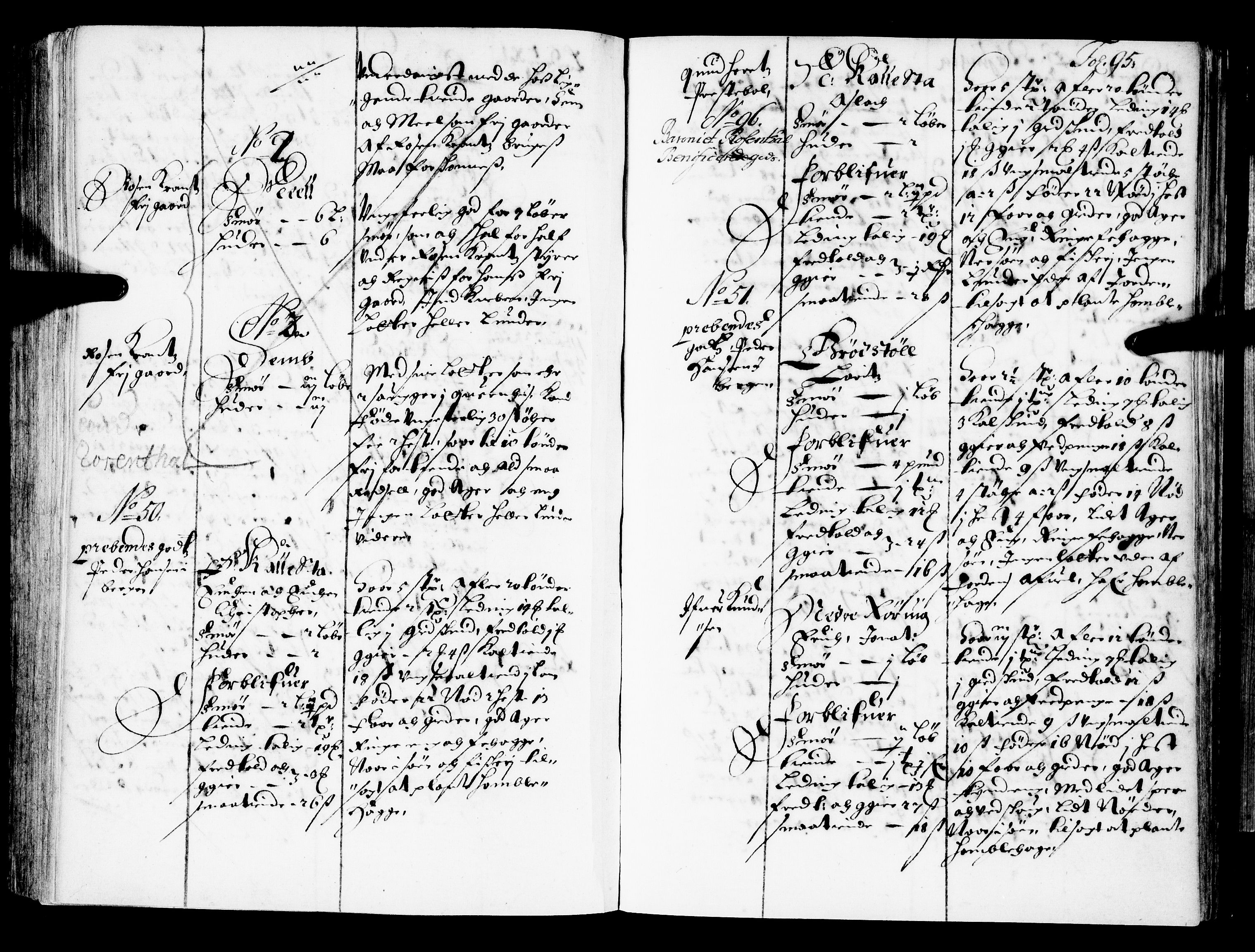 Rentekammeret inntil 1814, Realistisk ordnet avdeling, AV/RA-EA-4070/N/Nb/Nba/L0034: Sunnhordland fogderi, 1. del, 1667, p. 94b-95a