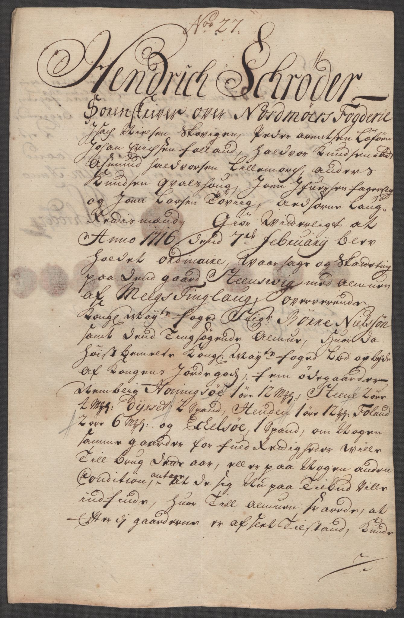 Rentekammeret inntil 1814, Reviderte regnskaper, Fogderegnskap, AV/RA-EA-4092/R56/L3749: Fogderegnskap Nordmøre, 1716, p. 159