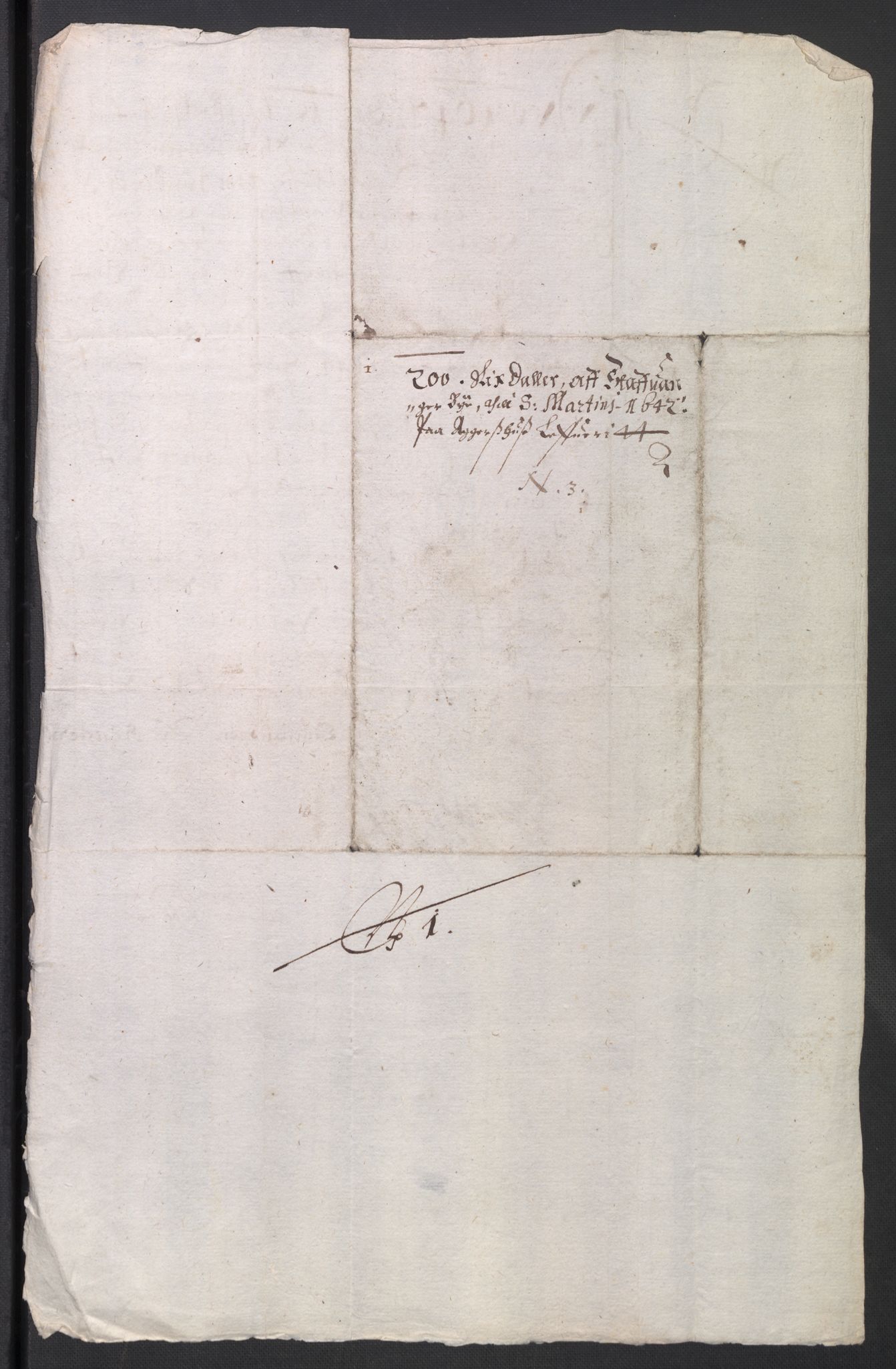 Rentekammeret inntil 1814, Reviderte regnskaper, Byregnskaper, AV/RA-EA-4066/R/Ro/L0299: [O2] By- og kontribusjonsregnskap, 1639-1661, p. 222