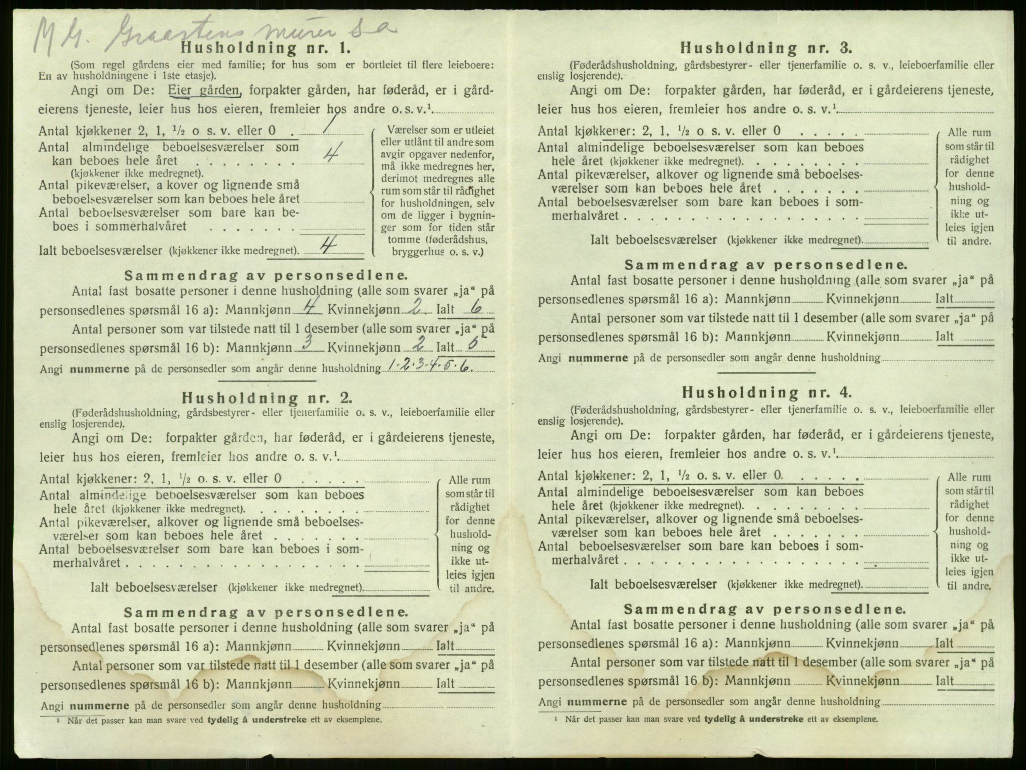 SAKO, 1920 census for Nøtterøy, 1920, p. 256