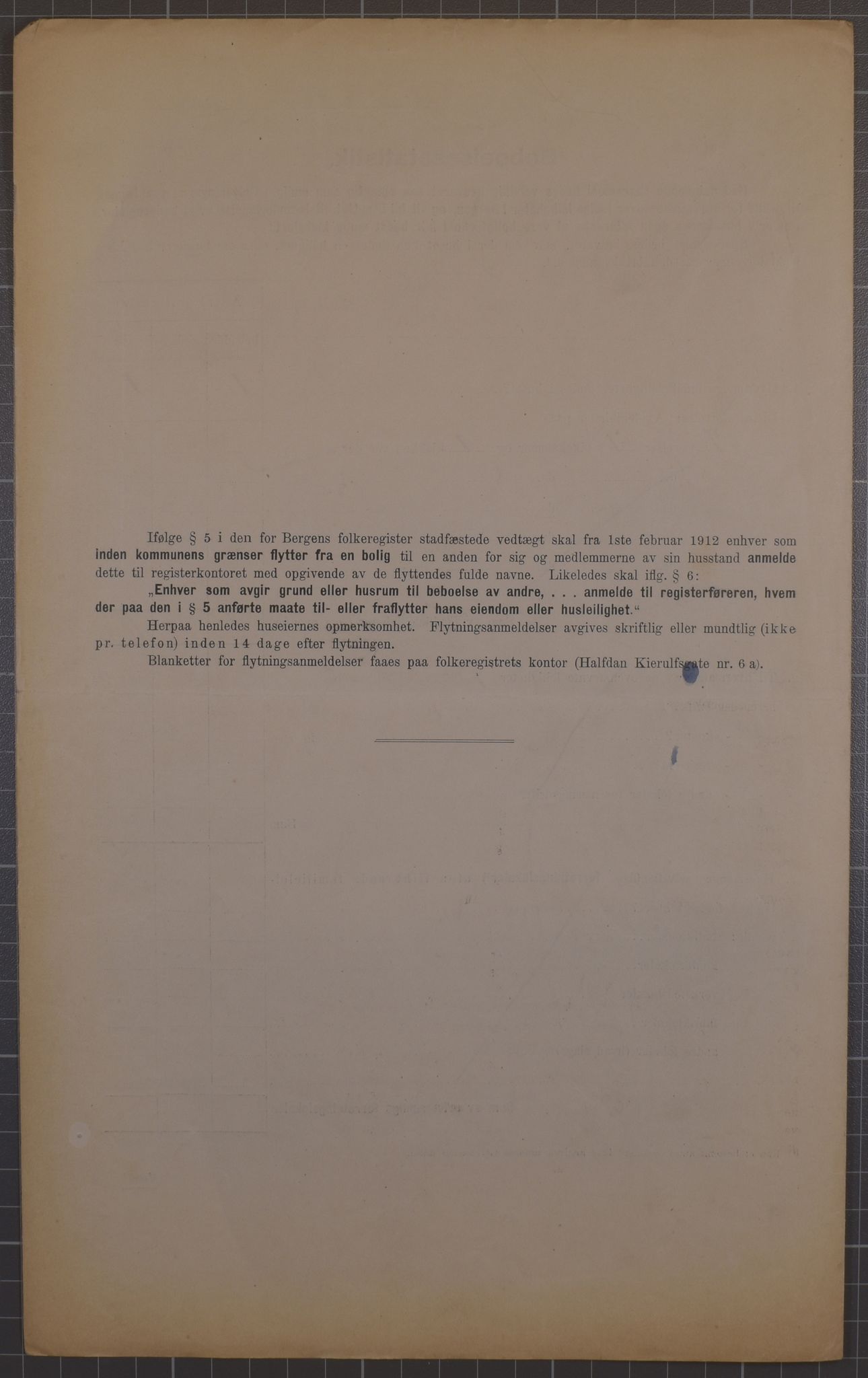 SAB, Municipal Census 1912 for Bergen, 1912, p. 1362