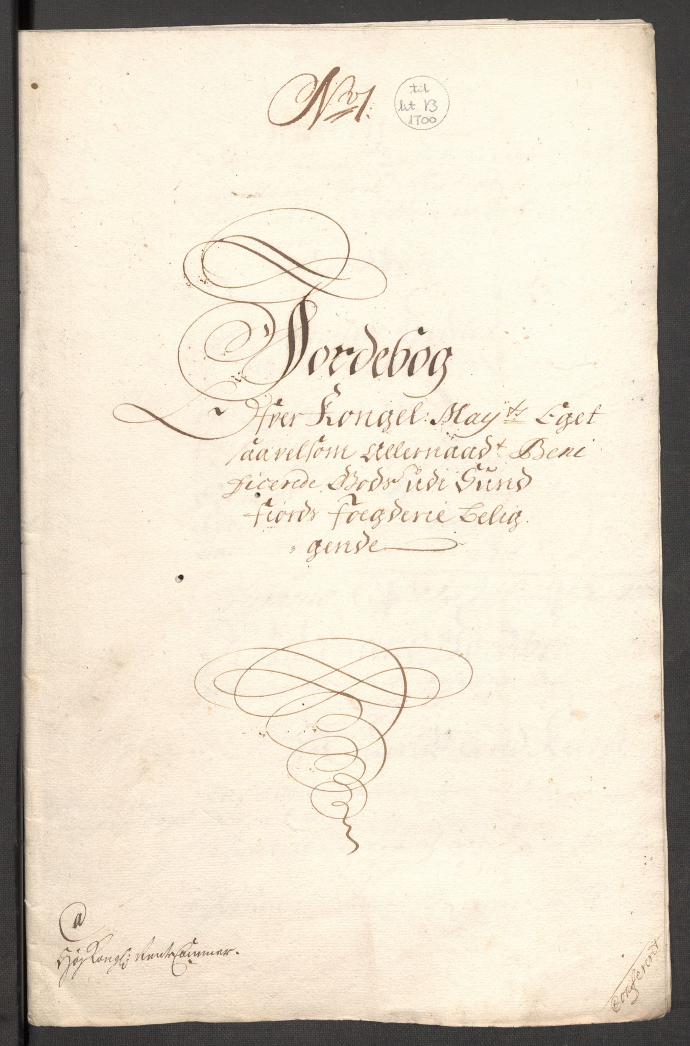 Rentekammeret inntil 1814, Reviderte regnskaper, Fogderegnskap, RA/EA-4092/R53/L3425: Fogderegnskap Sunn- og Nordfjord, 1700-1701, p. 75