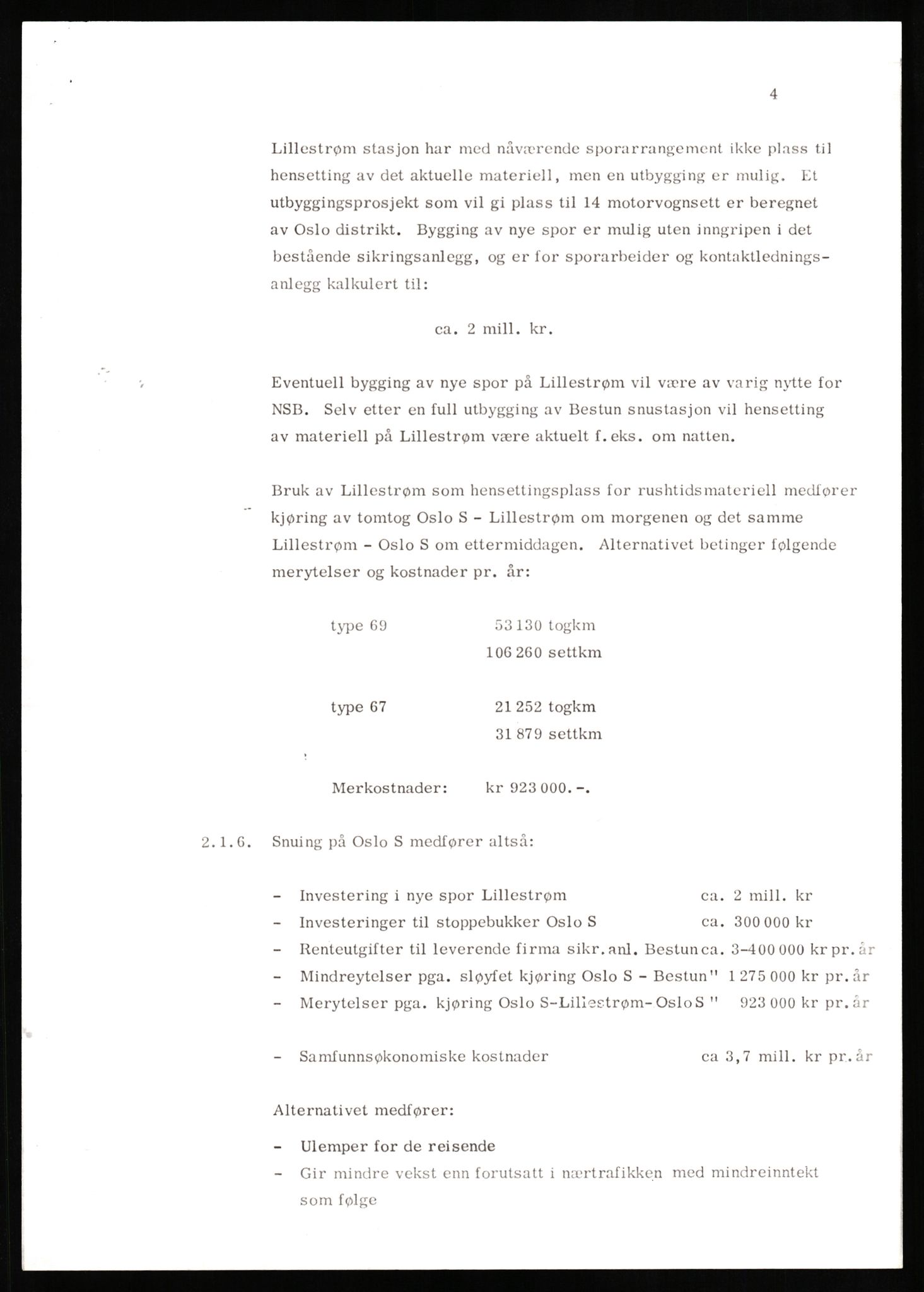 Norges statsbaner, Hovedadministrasjonen, Plankontoret for Oslo S, AV/RA-S-5410/D/L0171: Driftsbanegården. Øvrige driftsbanegårder, 1976-1978, p. 23