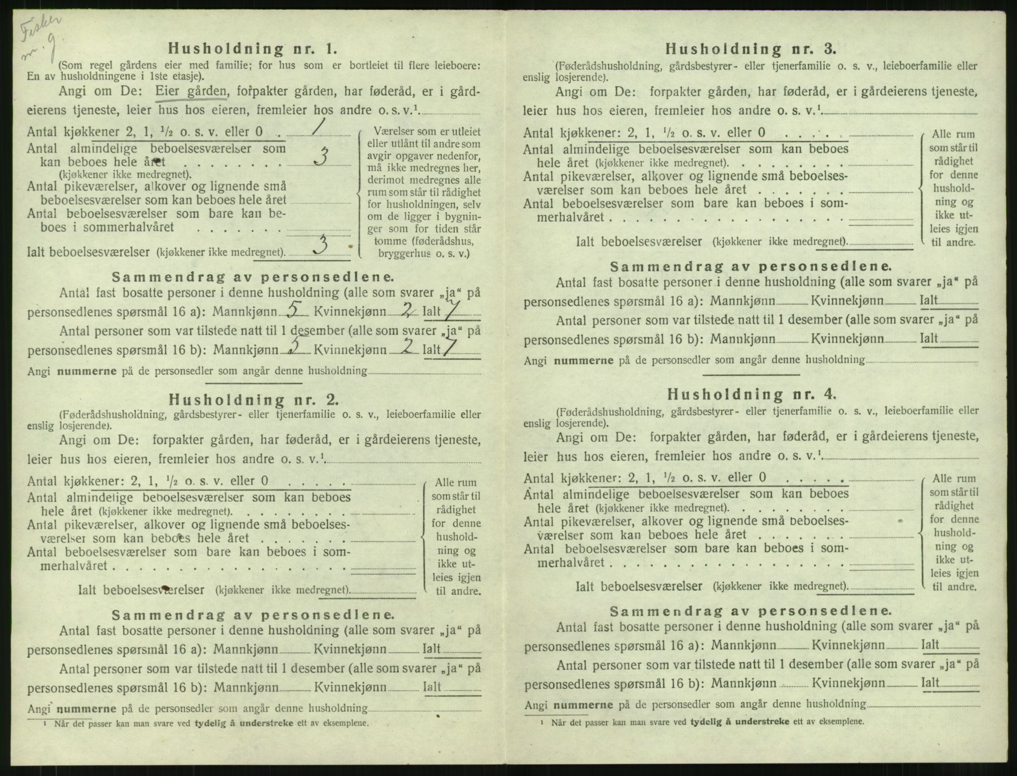 SAT, 1920 census for Vigra, 1920, p. 49