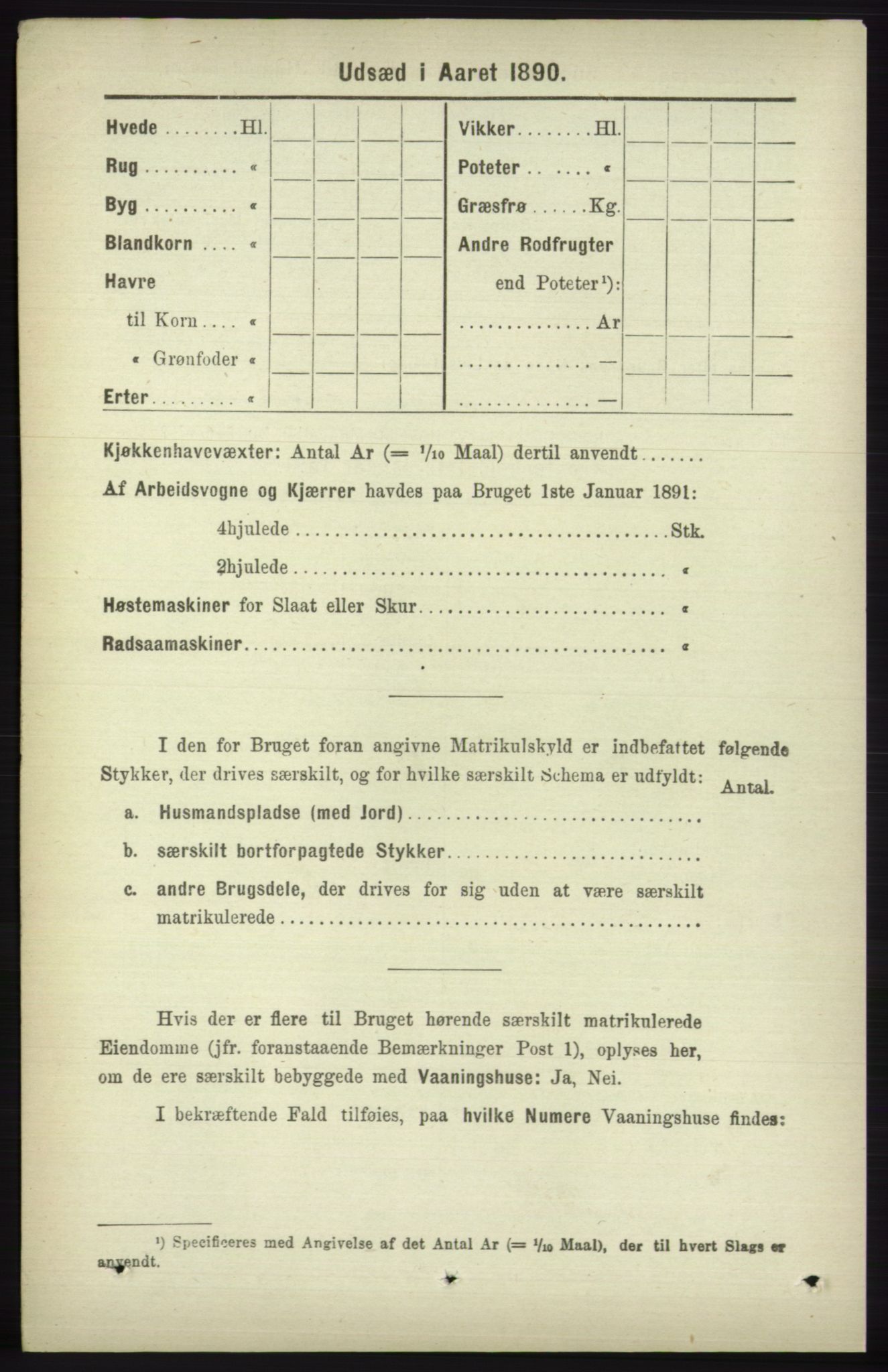 RA, 1891 census for 1230 Ullensvang, 1891, p. 6909