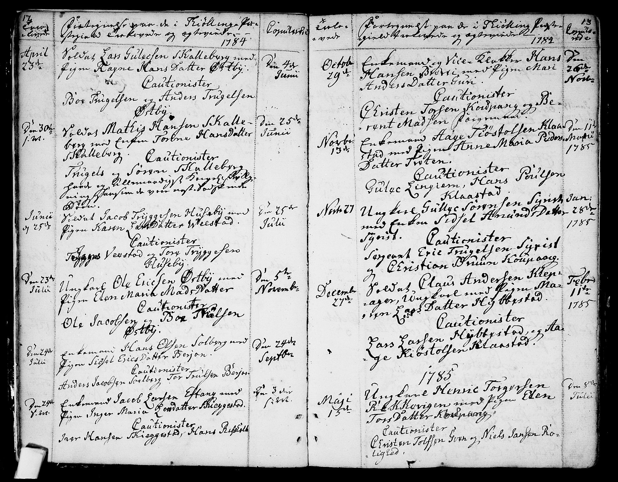 Tjølling kirkebøker, SAKO/A-60/F/Fa/L0004: Parish register (official) no. 4, 1779-1817, p. 12-13