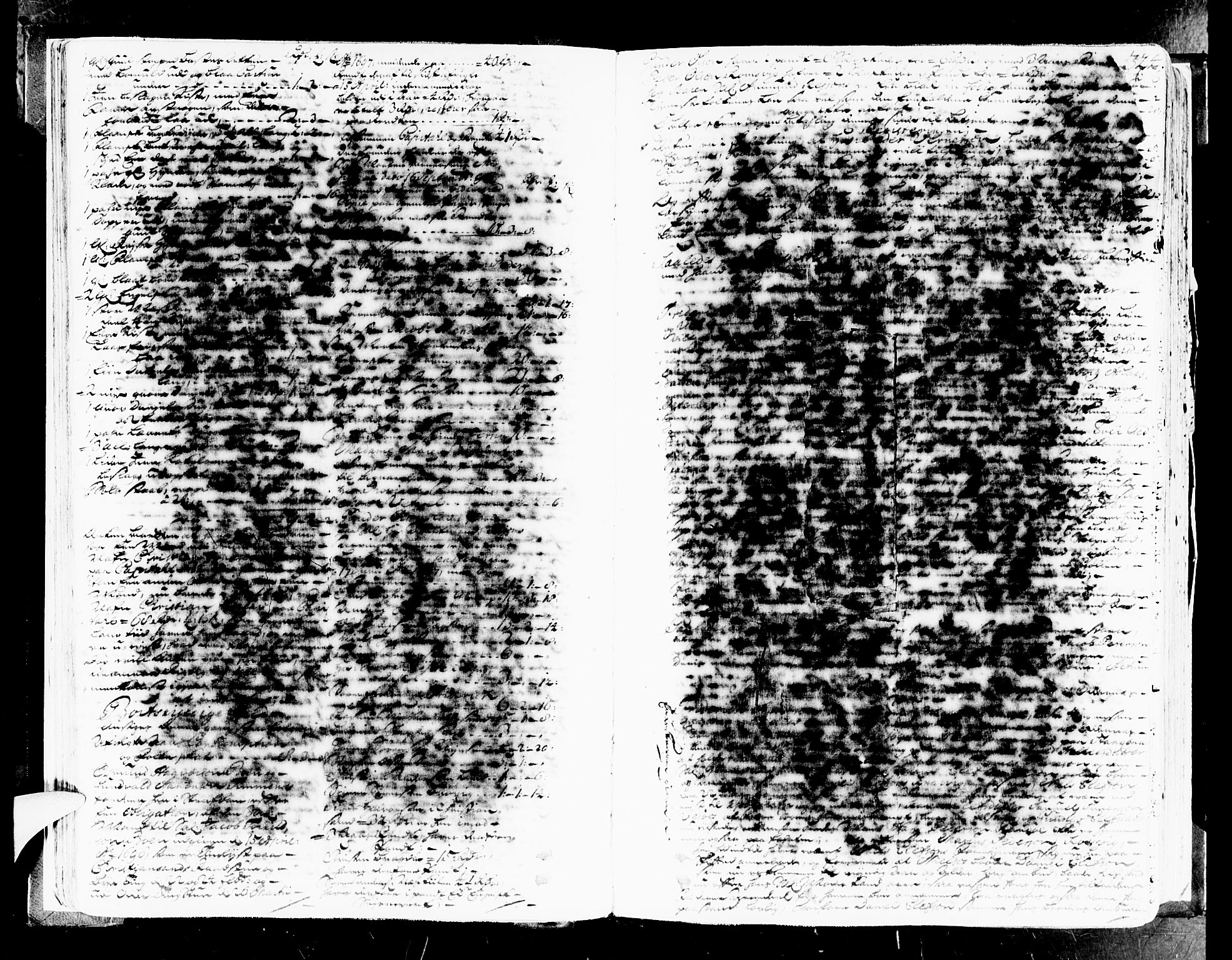 Mandal sorenskriveri, SAK/1221-0005/001/H/Hc/L0008: Skifteprotokoll med register, original i eske nr 4a, 1693-1702, p. 322b-323a
