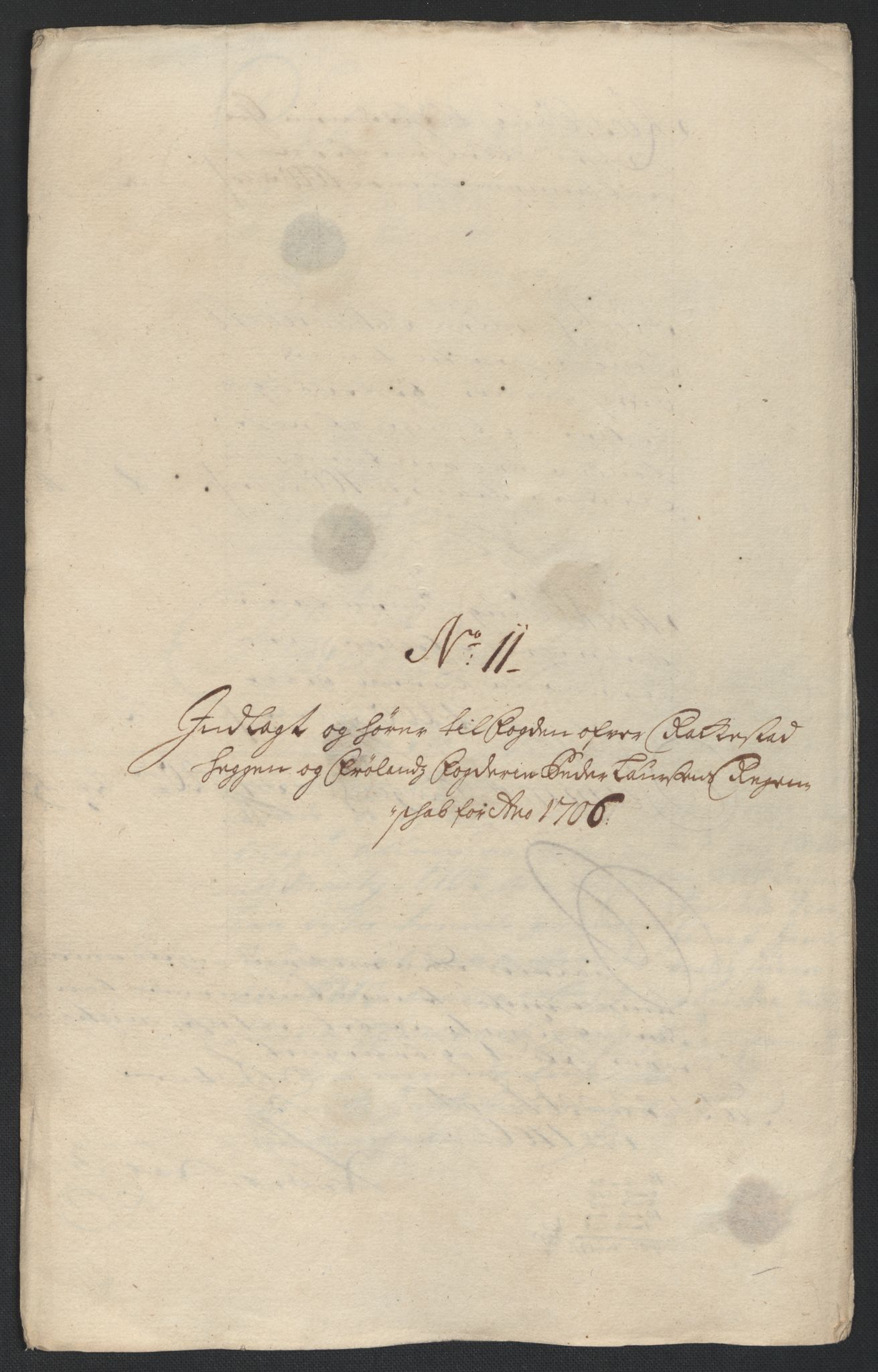 Rentekammeret inntil 1814, Reviderte regnskaper, Fogderegnskap, AV/RA-EA-4092/R07/L0298: Fogderegnskap Rakkestad, Heggen og Frøland, 1706, p. 260