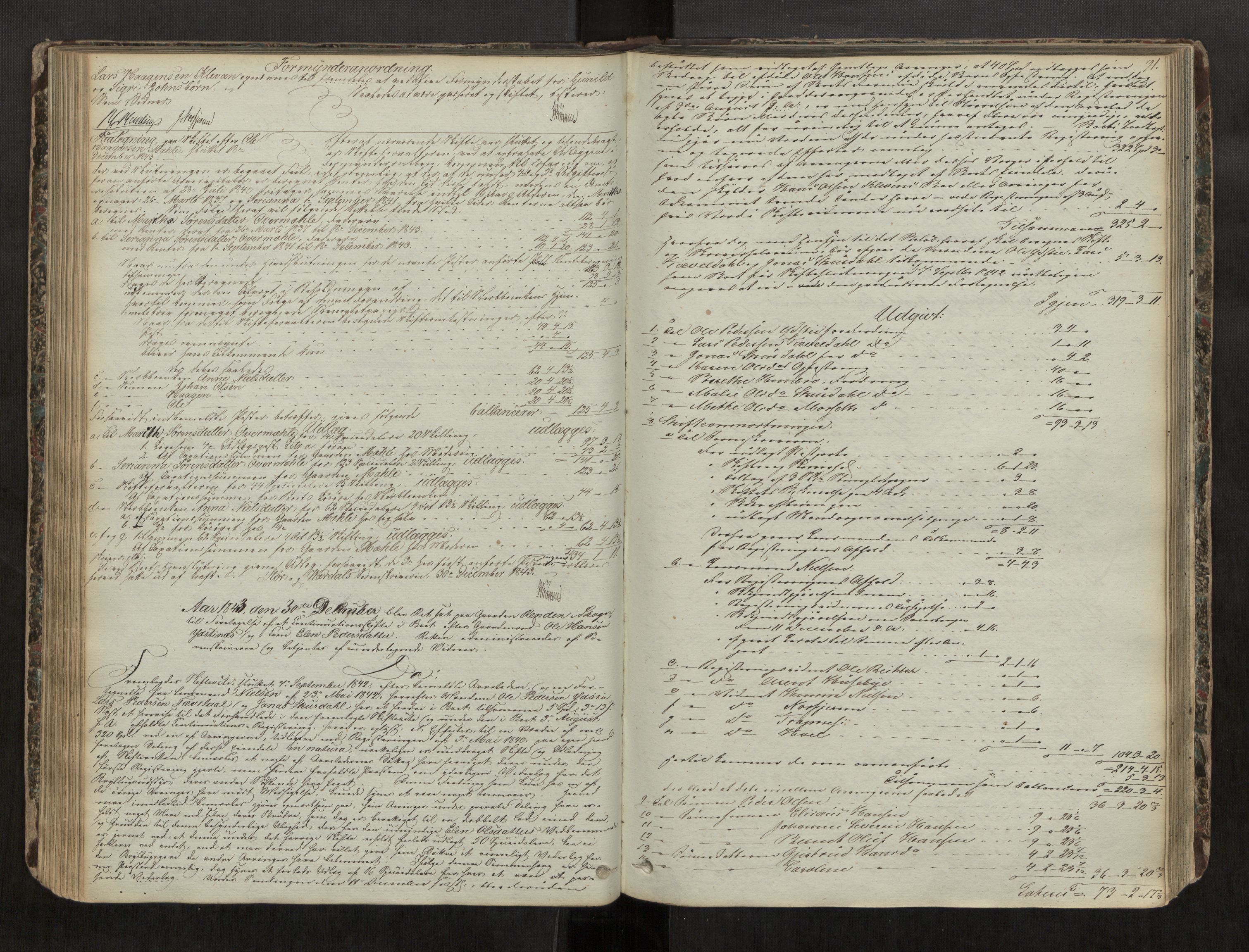 Stjør- og Verdal sorenskriveri, AV/SAT-A-4167/1/3/3A/L0028: Skifteprotokoll 23, 1841-1846, p. 91