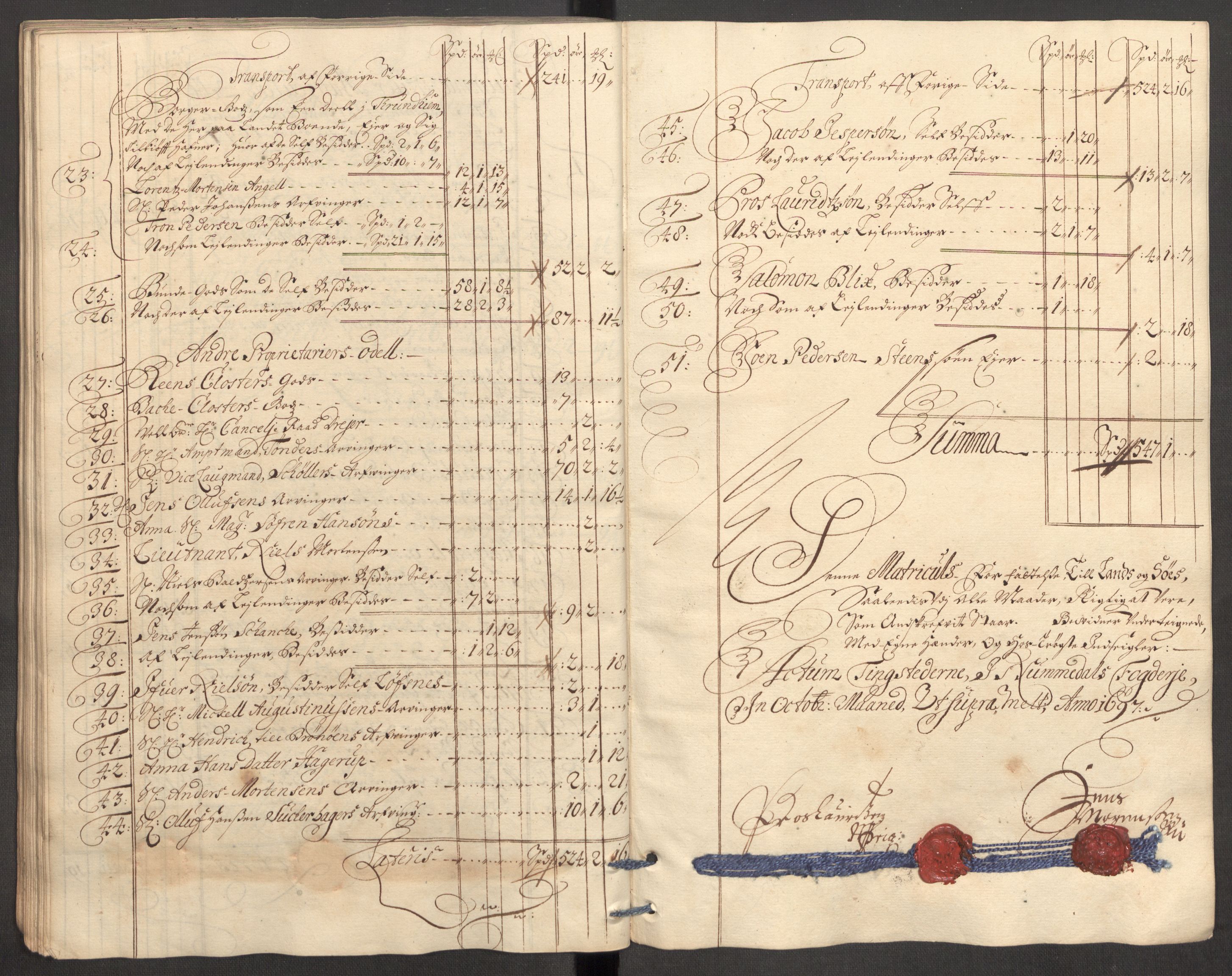 Rentekammeret inntil 1814, Reviderte regnskaper, Fogderegnskap, RA/EA-4092/R64/L4425: Fogderegnskap Namdal, 1696-1698, p. 204