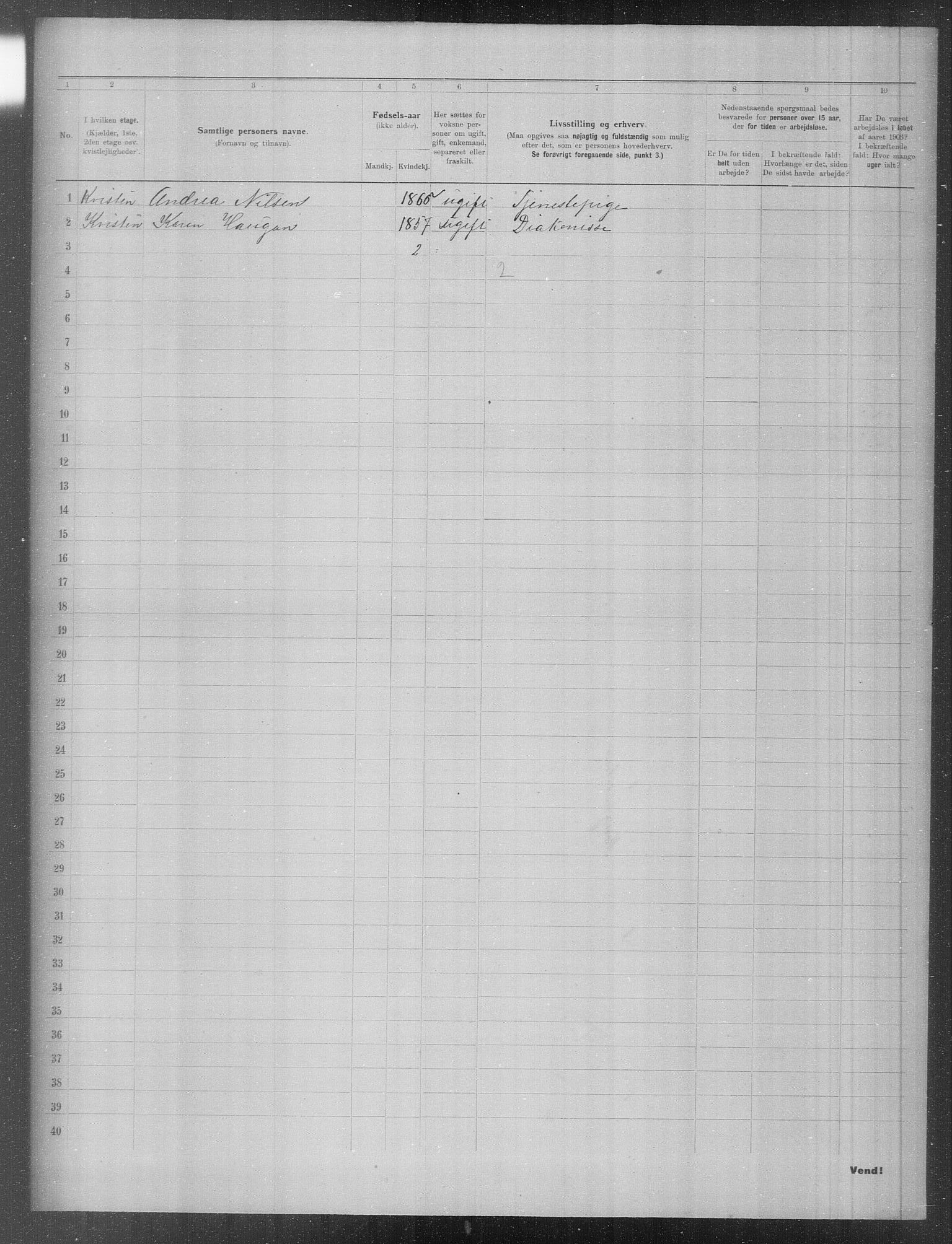 OBA, Municipal Census 1903 for Kristiania, 1903, p. 341