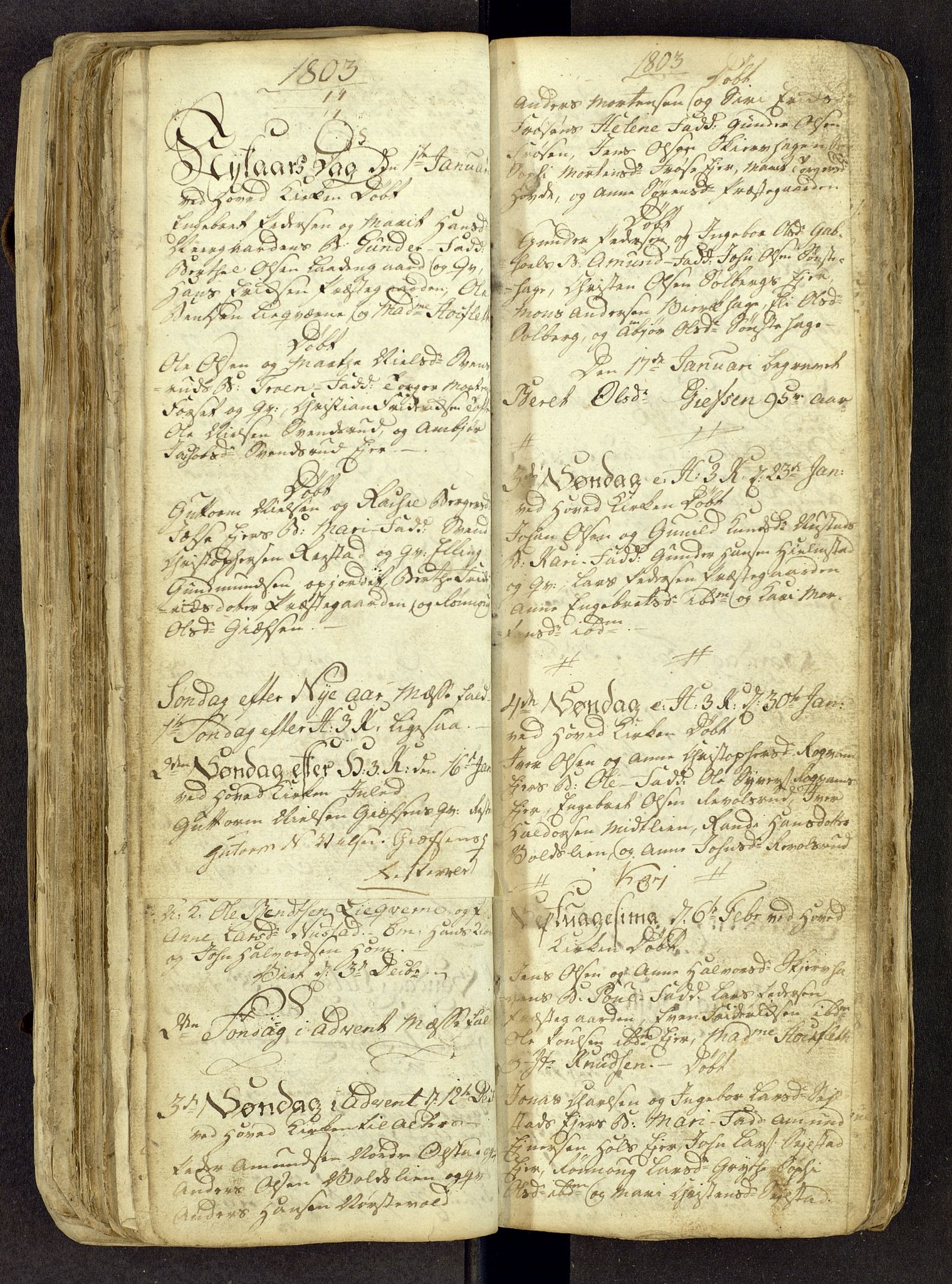 Gausdal prestekontor, SAH/PREST-090/H/Ha: Parish register draft no. -, 1794-1811