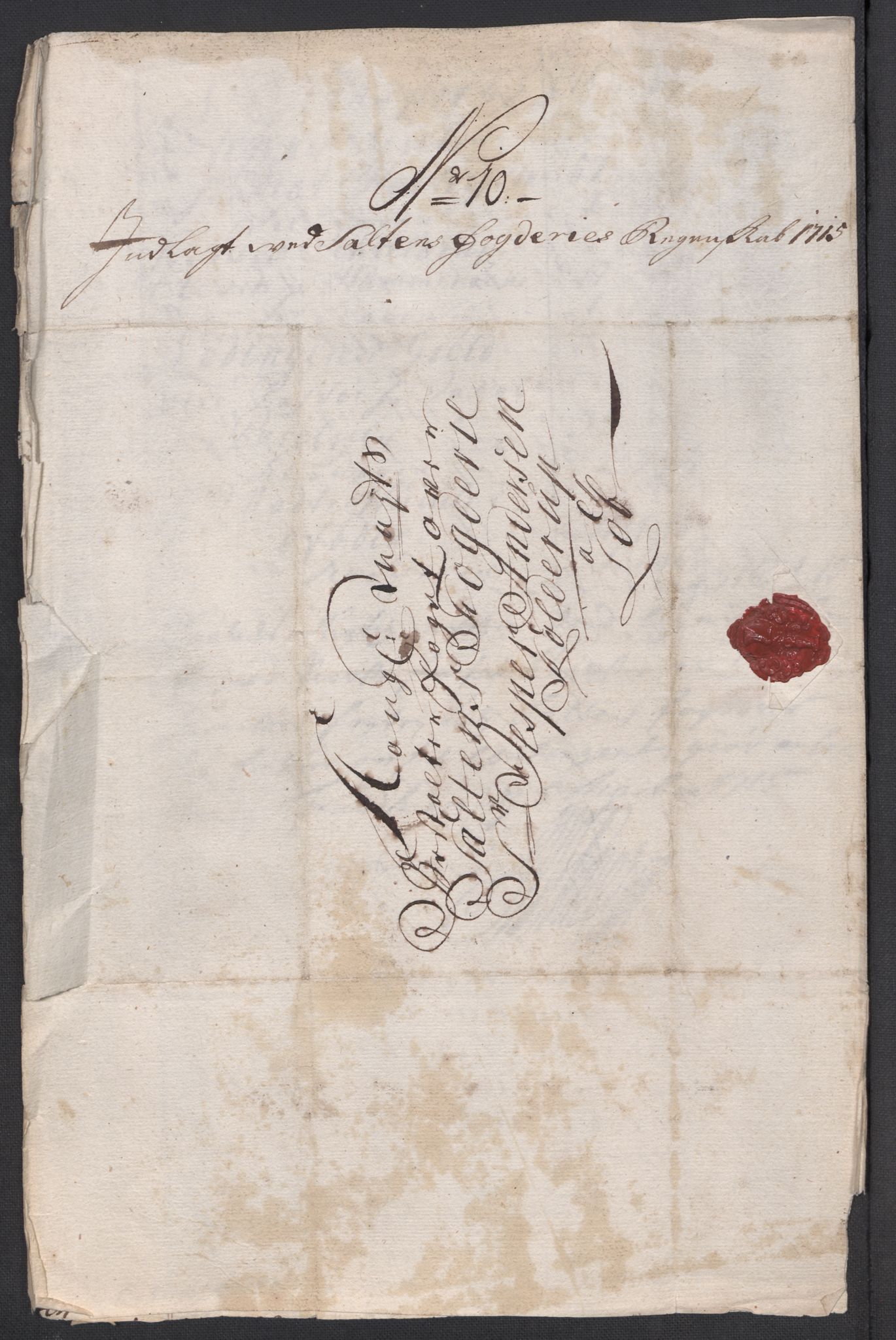 Rentekammeret inntil 1814, Reviderte regnskaper, Fogderegnskap, AV/RA-EA-4092/R66/L4585: Fogderegnskap Salten, 1715, p. 137