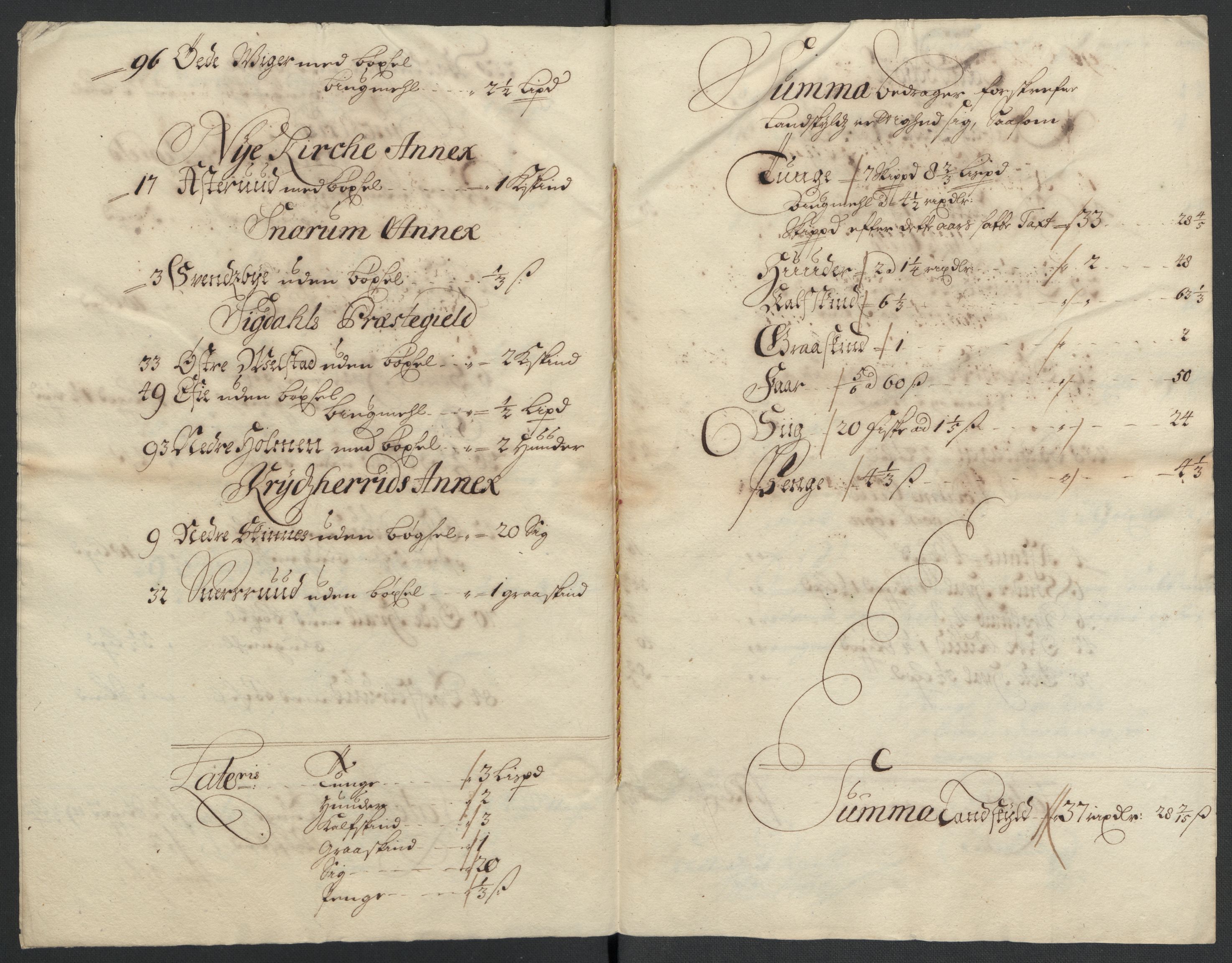 Rentekammeret inntil 1814, Reviderte regnskaper, Fogderegnskap, RA/EA-4092/R22/L1463: Fogderegnskap Ringerike, Hallingdal og Buskerud, 1704, p. 35