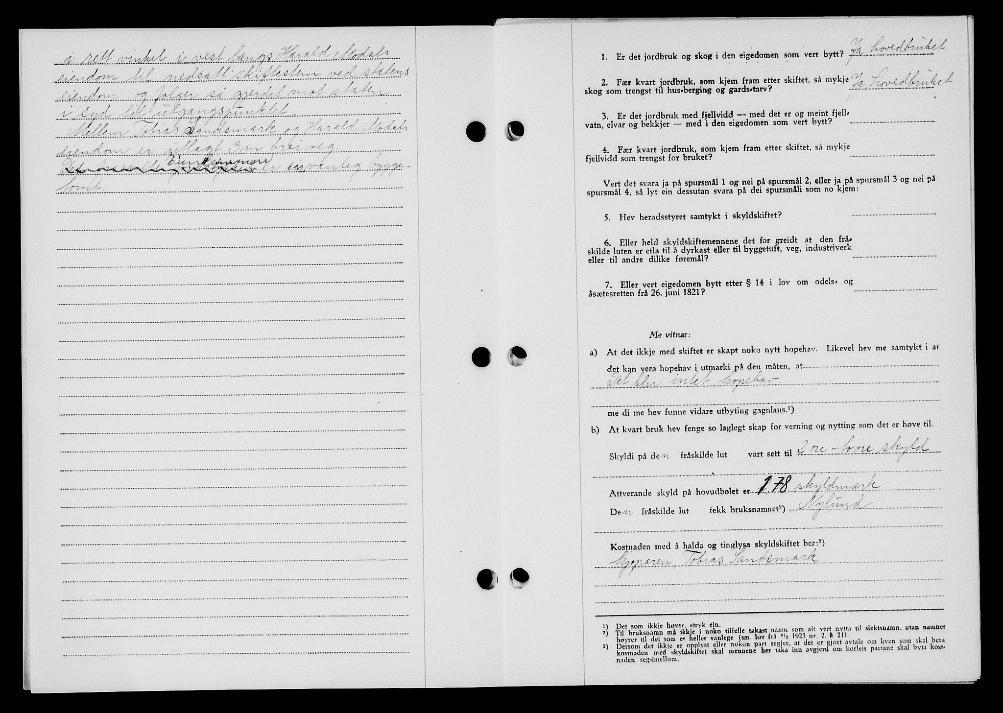 Flekkefjord sorenskriveri, SAK/1221-0001/G/Gb/Gba/L0063: Mortgage book no. A-11, 1947-1948, Diary no: : 15/1948