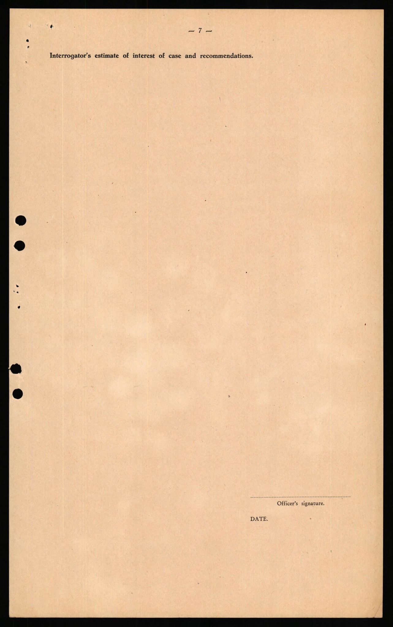 Forsvaret, Forsvarets overkommando II, AV/RA-RAFA-3915/D/Db/L0025: CI Questionaires. Tyske okkupasjonsstyrker i Norge. Tyskere., 1945-1946, p. 469